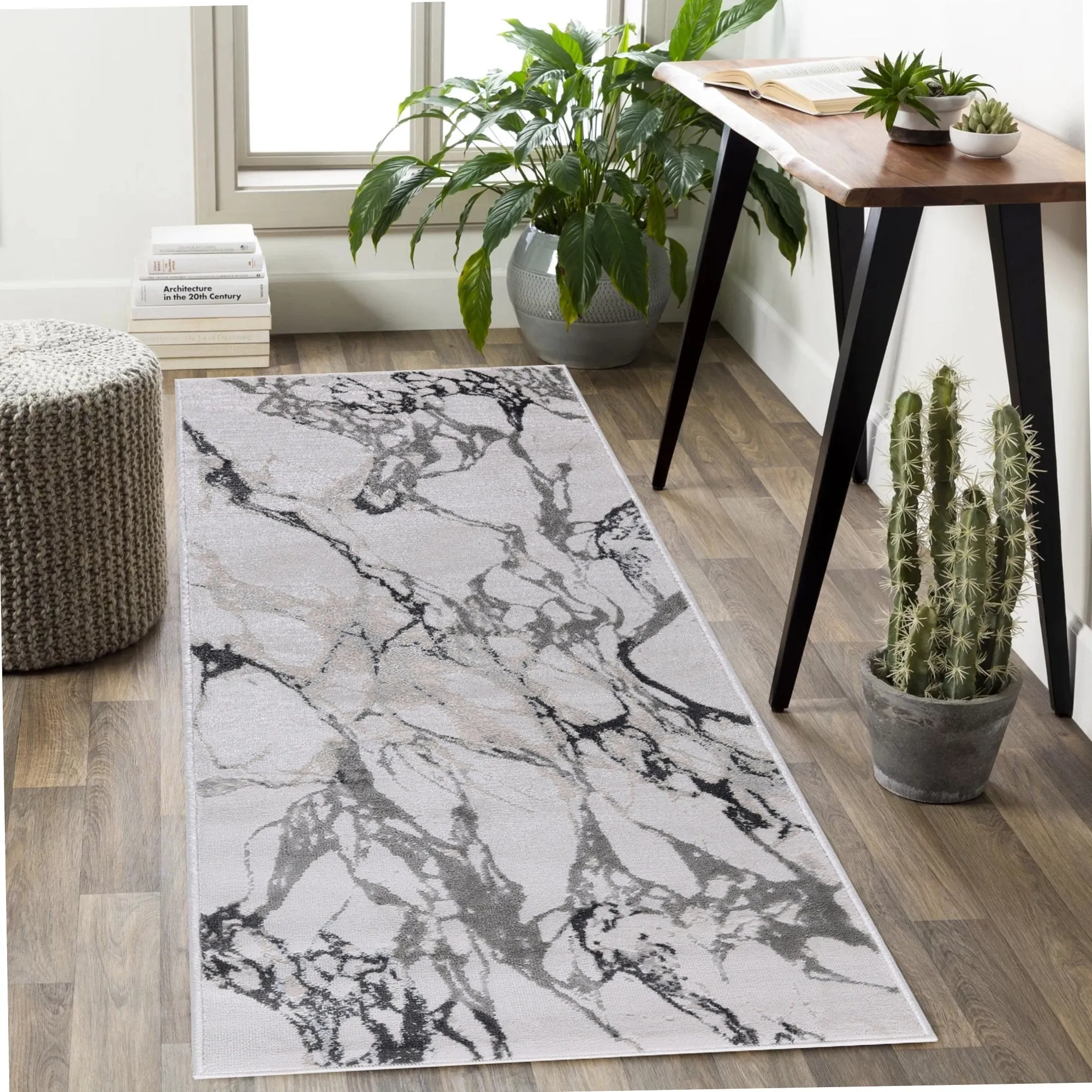 Ilios Collection Abstract Textured Rug