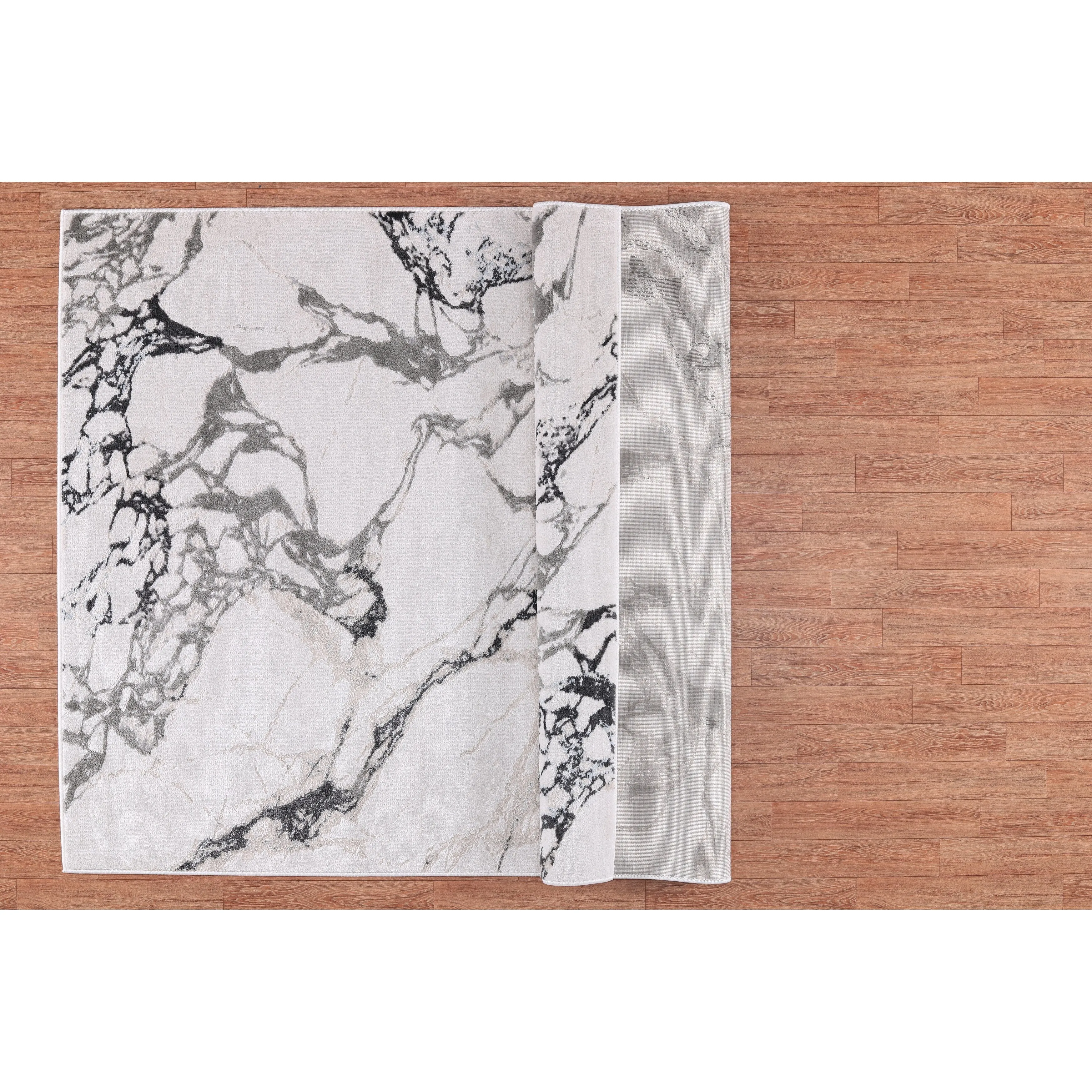 Ilios Collection Abstract Textured Rug