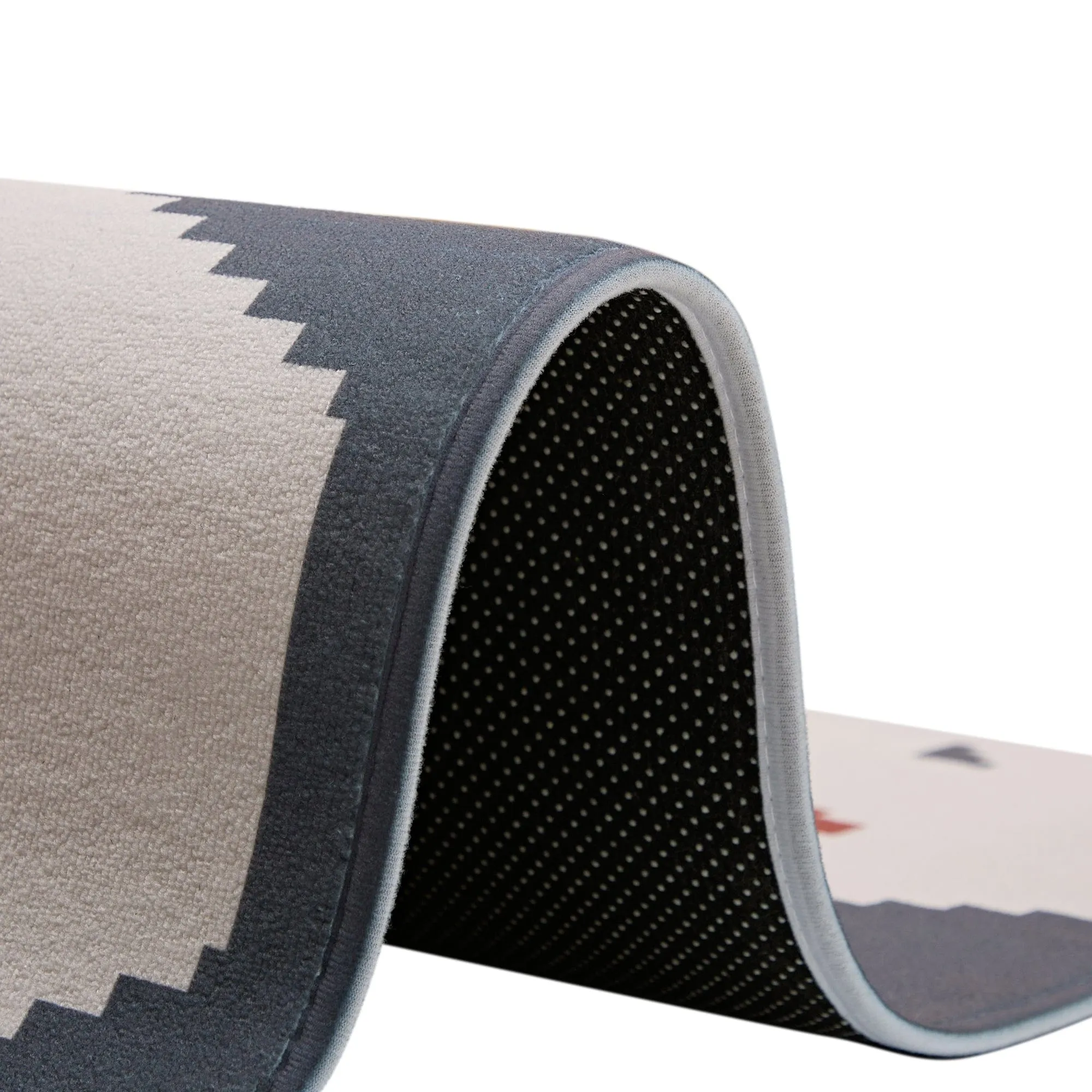 Javlergo Door Mat. Washable Indoor Outdoor Floor Doormat. 47.2 x 31.5/28.7 x 16.9