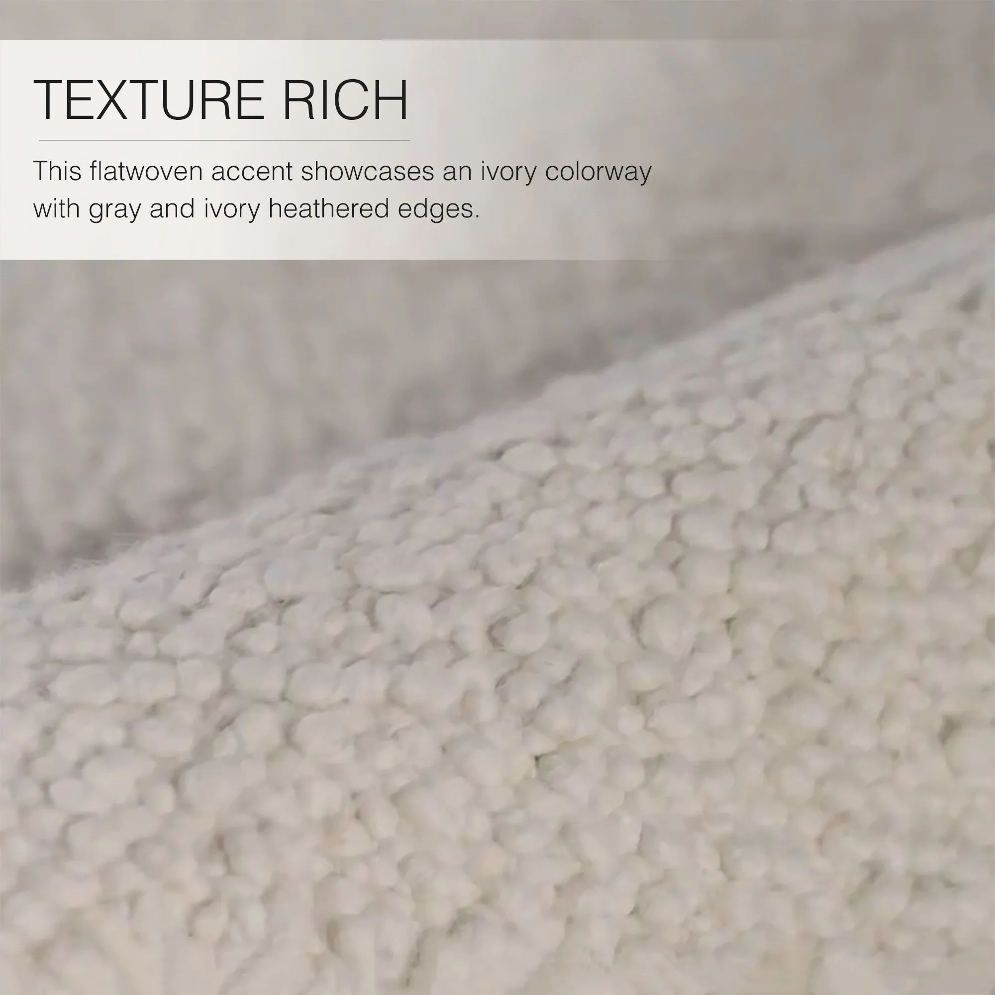 Jayda Handmade Solid Cream/ Light Gray Area Rug