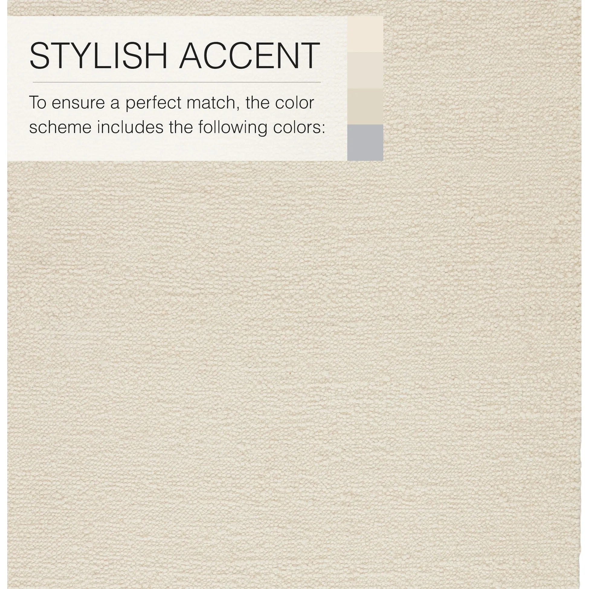 Jayda Handmade Solid Cream/ Light Gray Area Rug
