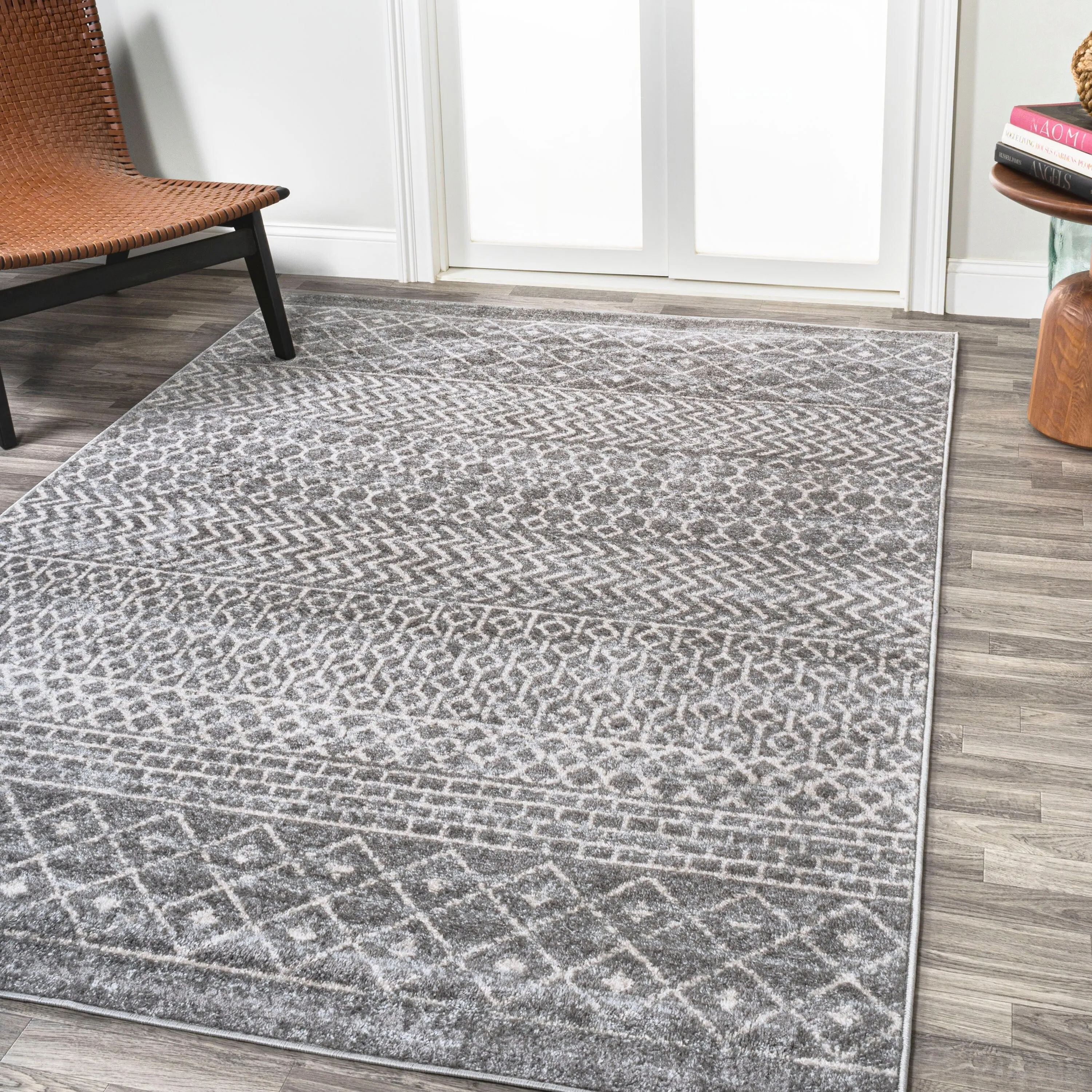 JONATHAN Y Athens Moroccan Vintage Geometric Rug Area Rug