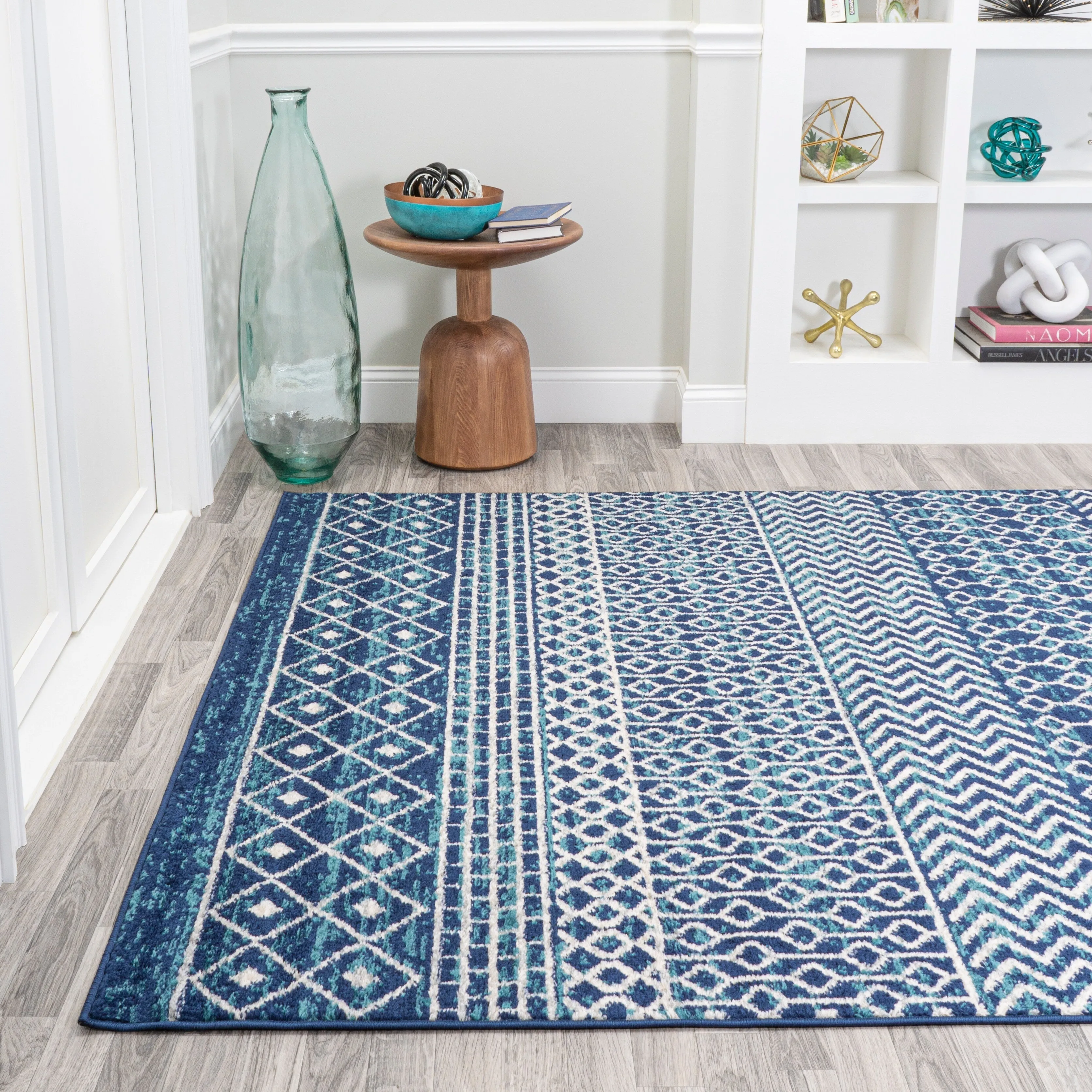 JONATHAN Y Athens Moroccan Vintage Geometric Rug Area Rug