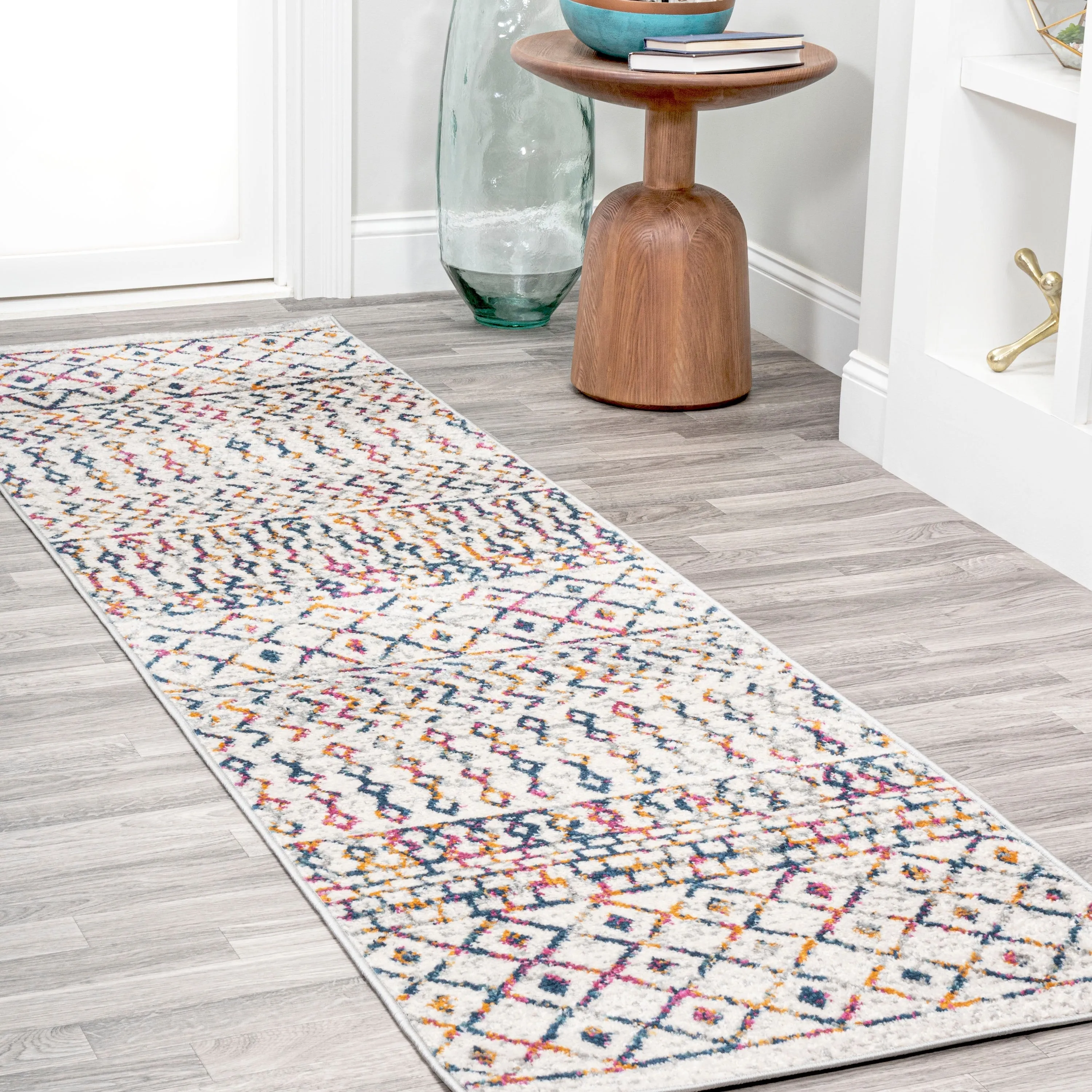JONATHAN Y Athens Moroccan Vintage Geometric Rug Area Rug