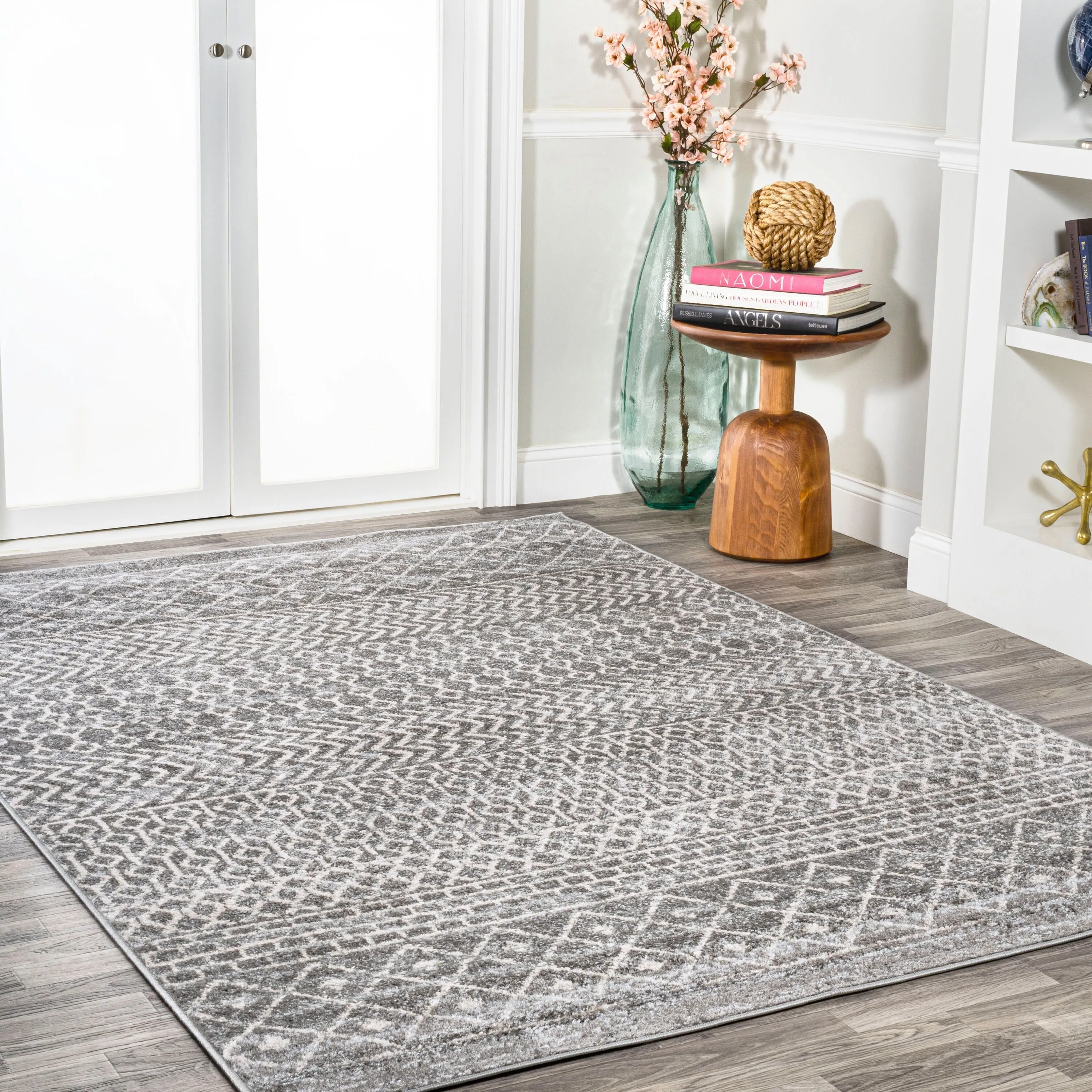 JONATHAN Y Athens Moroccan Vintage Geometric Rug Area Rug