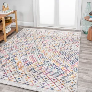 JONATHAN Y Athens Moroccan Vintage Geometric Rug Area Rug