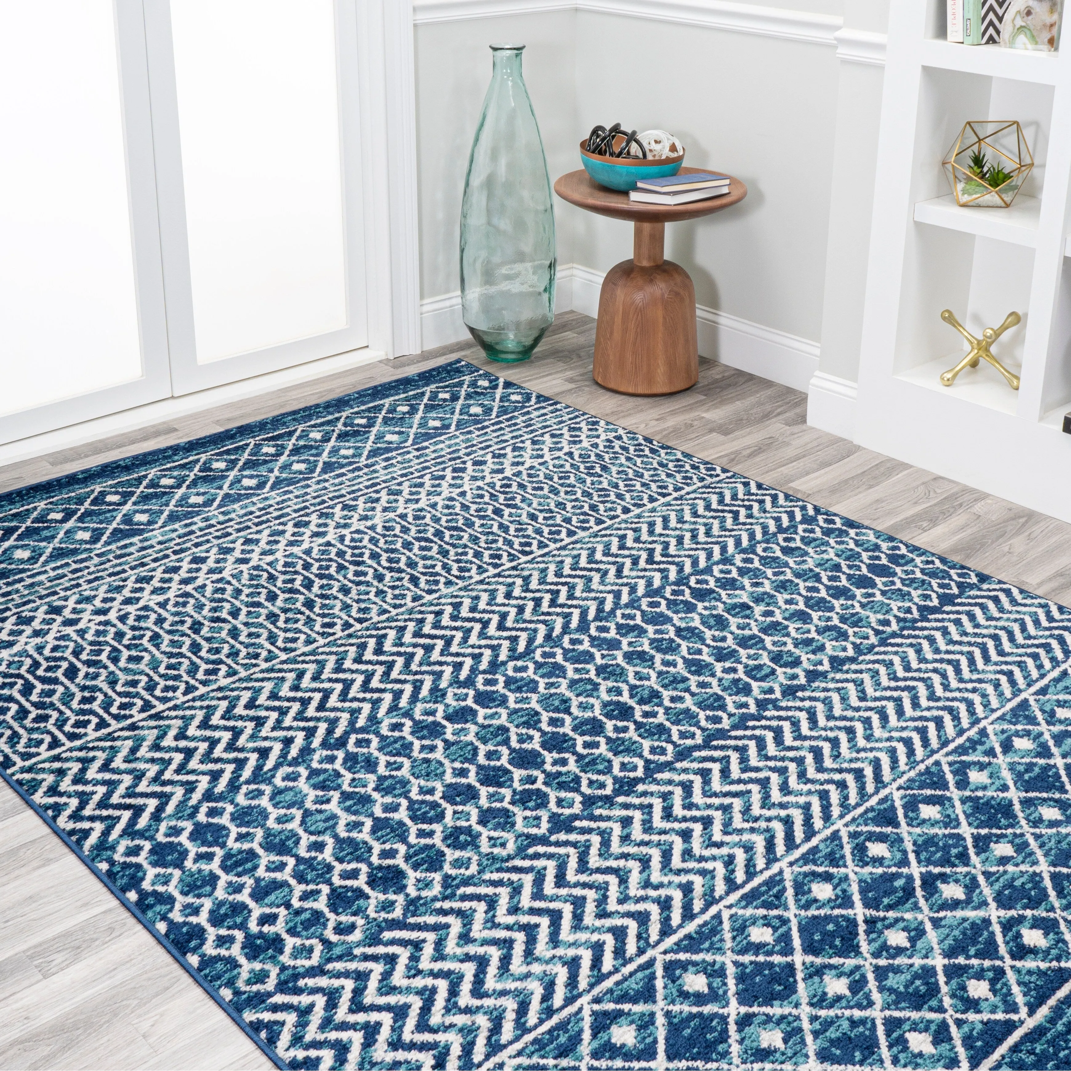 JONATHAN Y Athens Moroccan Vintage Geometric Rug Area Rug