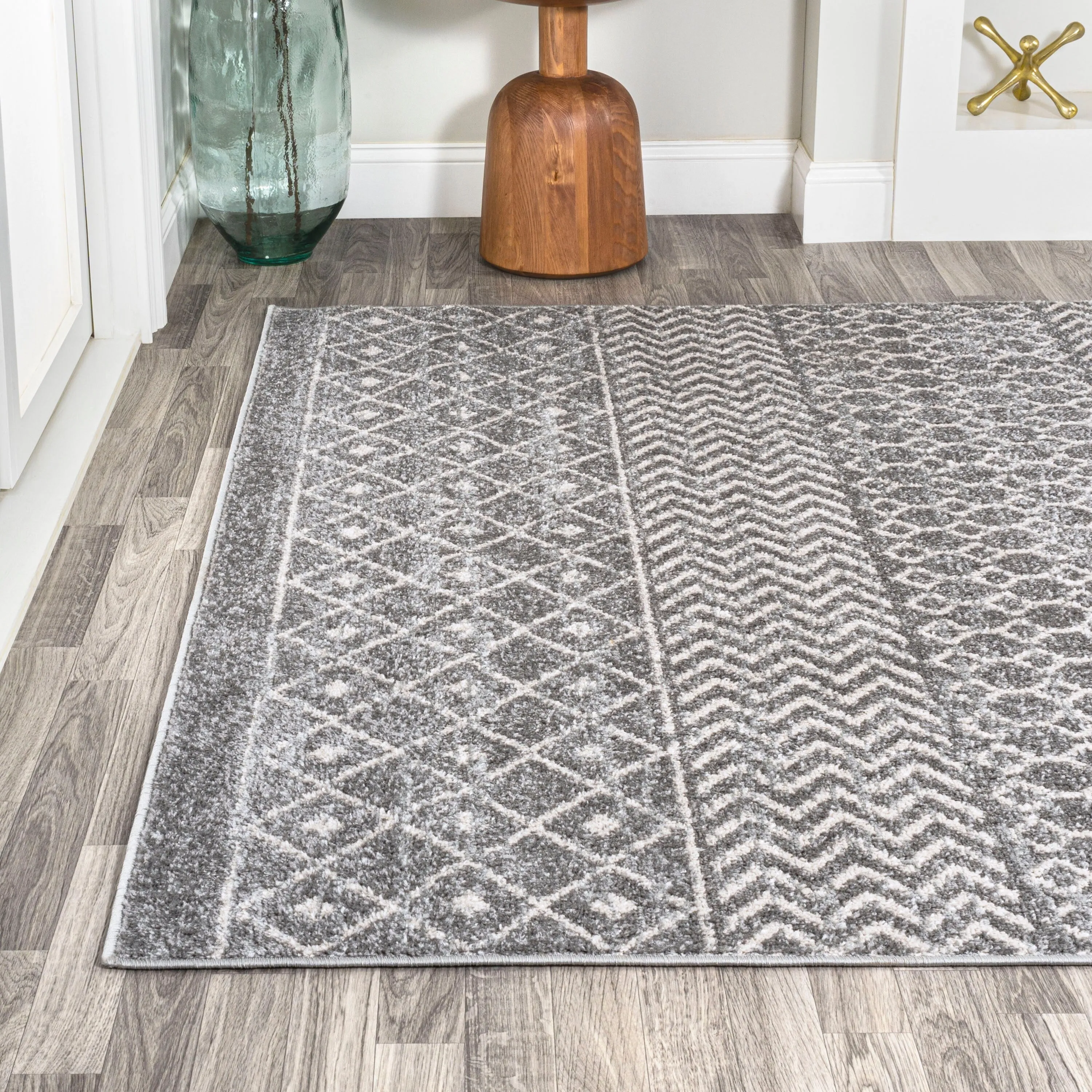 JONATHAN Y Athens Moroccan Vintage Geometric Rug Area Rug