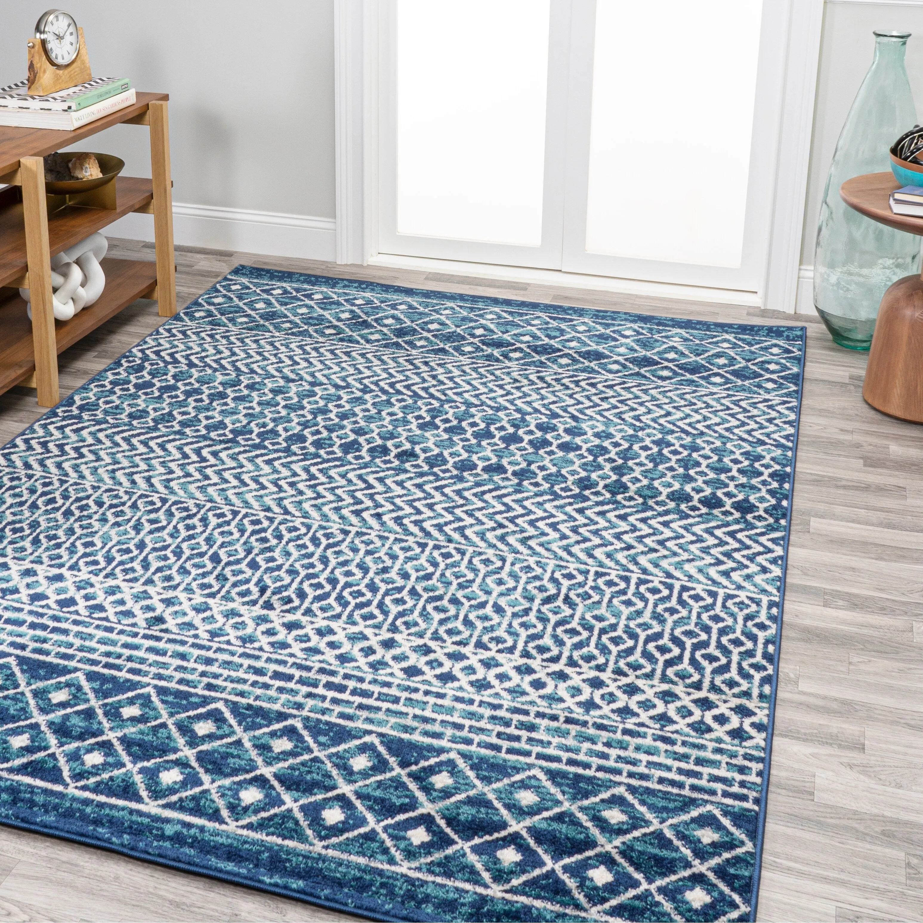 JONATHAN Y Athens Moroccan Vintage Geometric Rug Area Rug