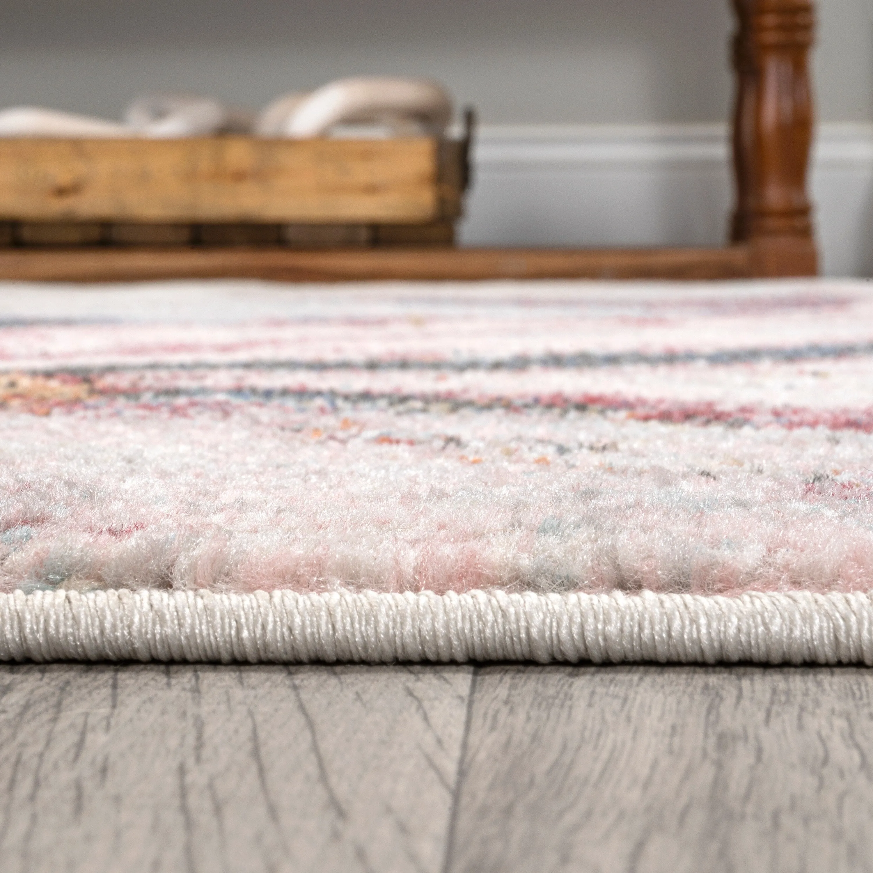 JONATHAN Y Balansat Modern Abstract Muted Flowers Area Rug