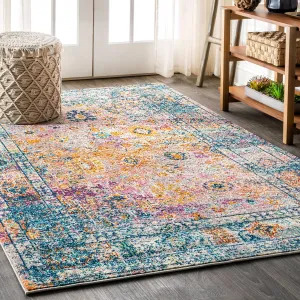 JONATHAN Y Boho FLAIR Medallion Area Rug