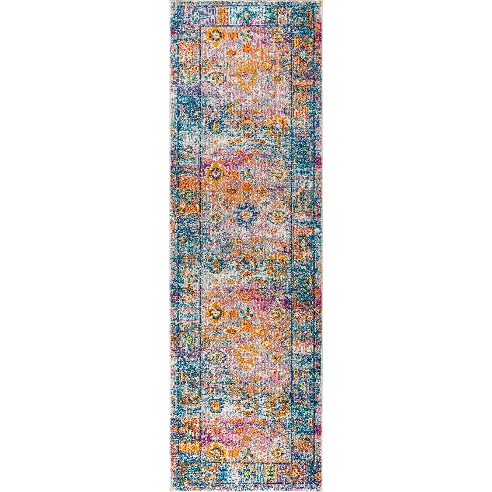 JONATHAN Y Boho FLAIR Medallion Area Rug
