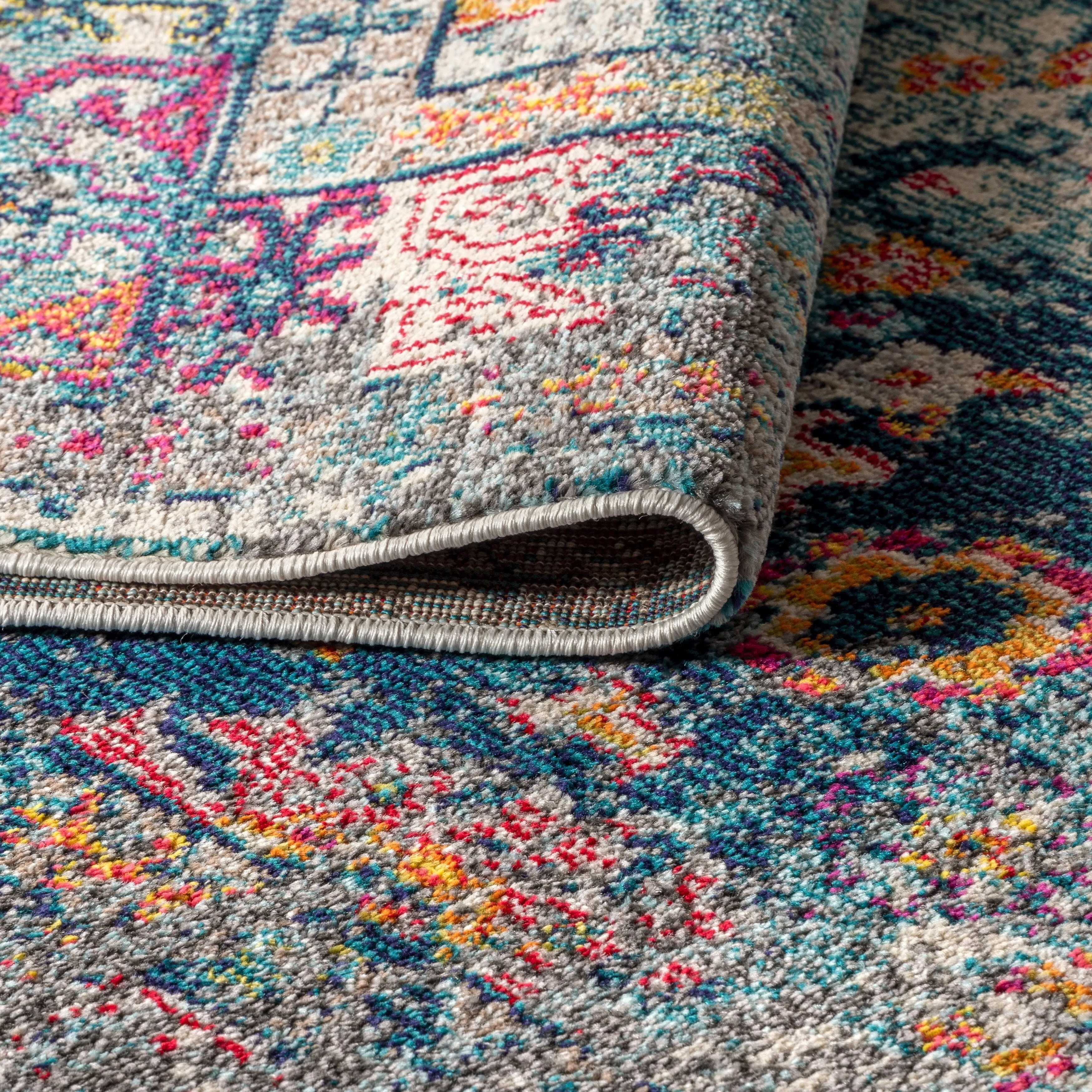JONATHAN Y Boho FLAIR Medallion Area Rug