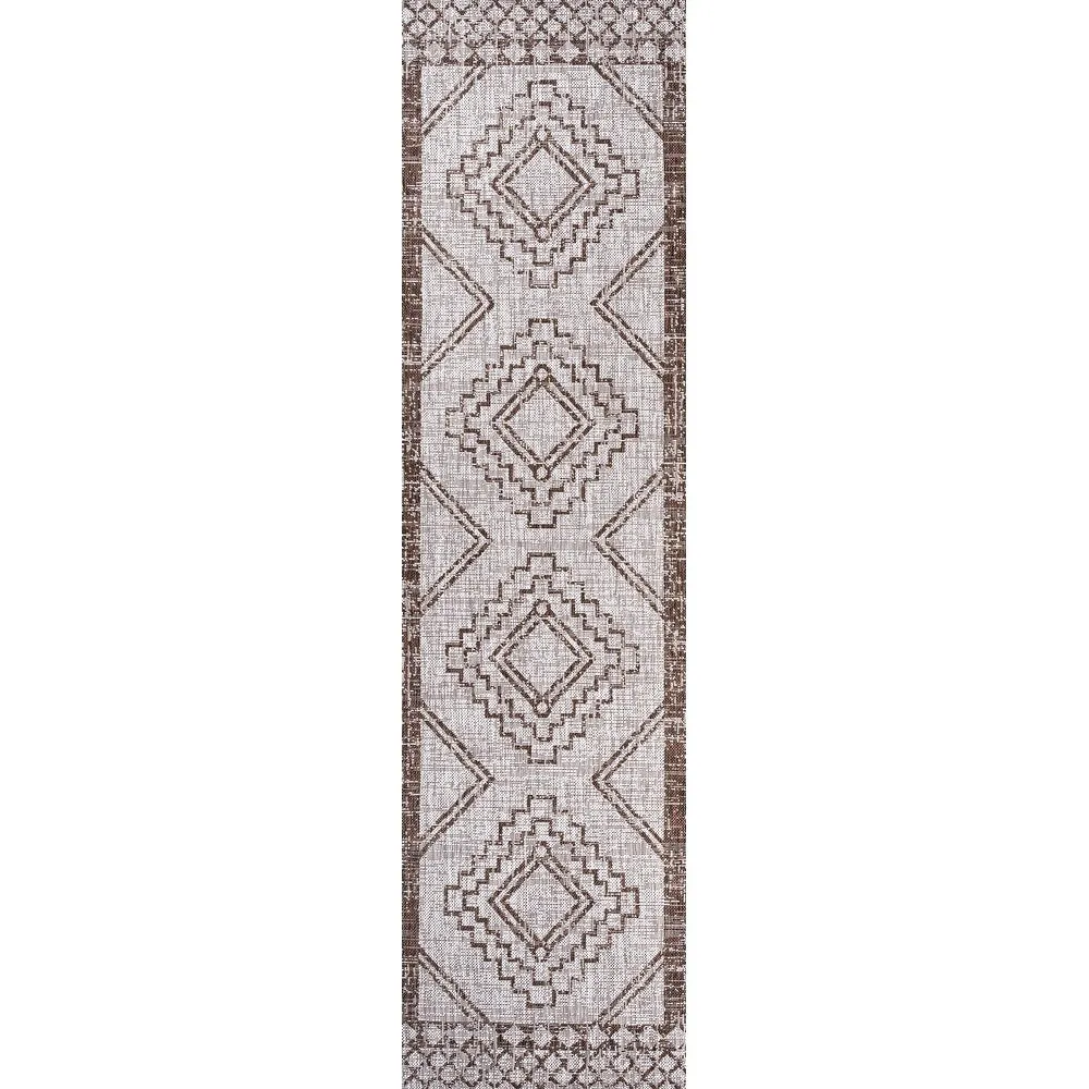 JONATHAN Y Carwa Diamond Tribal Medallion Indoor/Outdoor Area Rug