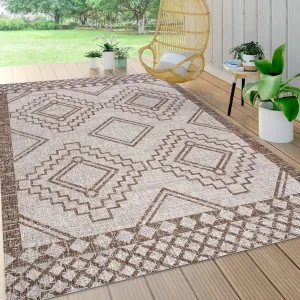 JONATHAN Y Carwa Diamond Tribal Medallion Indoor/Outdoor Area Rug