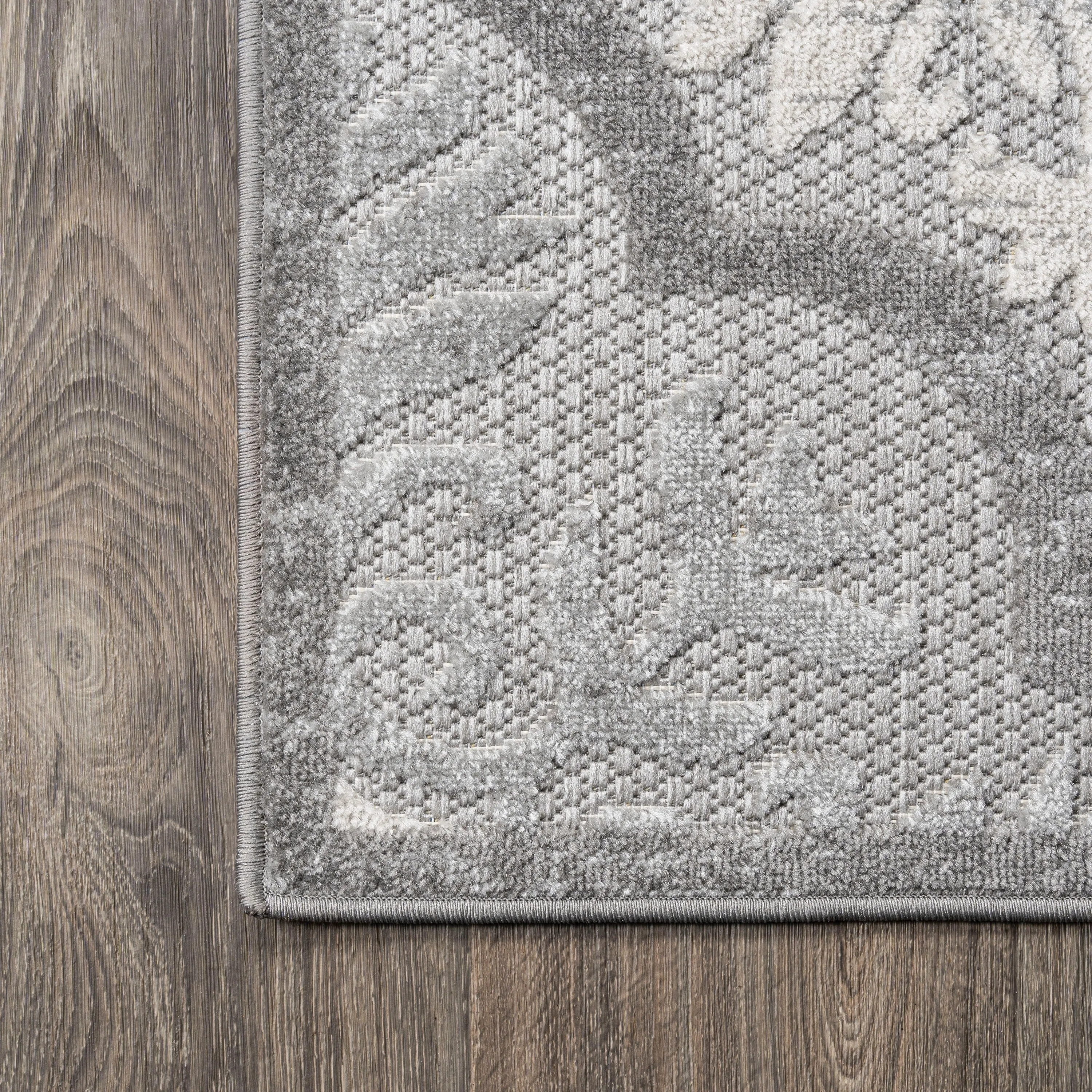 JONATHAN Y Circus Ornate Ogee Trellis High-Low Indoor/Outdoor Area Rug