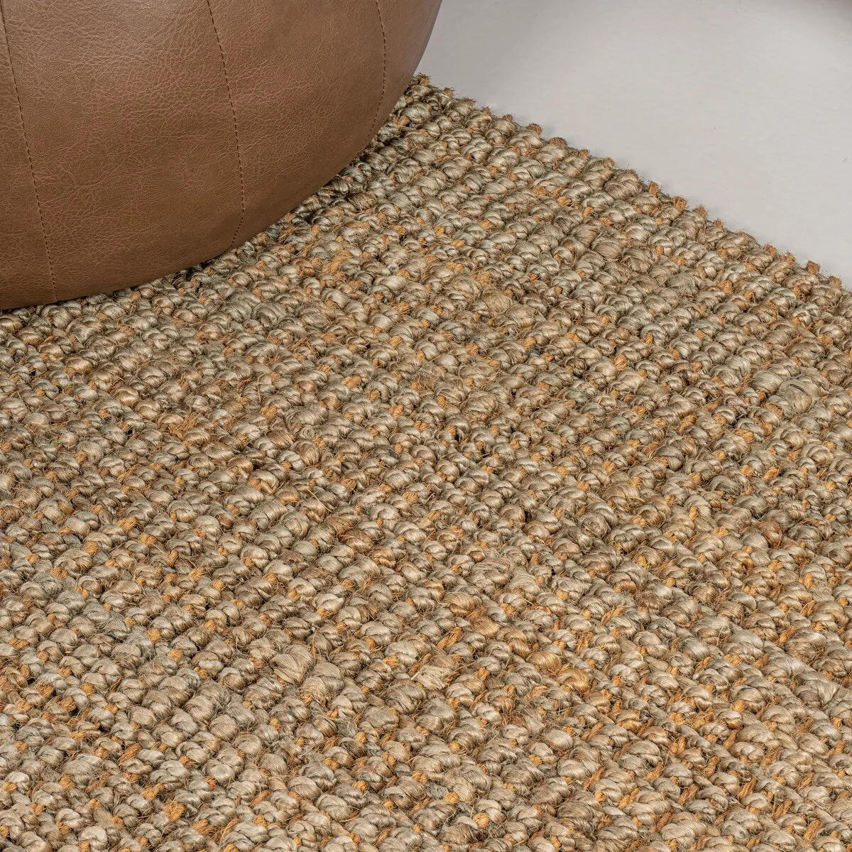 JONATHAN Y Cyrus Traditional Rustic Handwoven Jute Solid Natural Area Rug