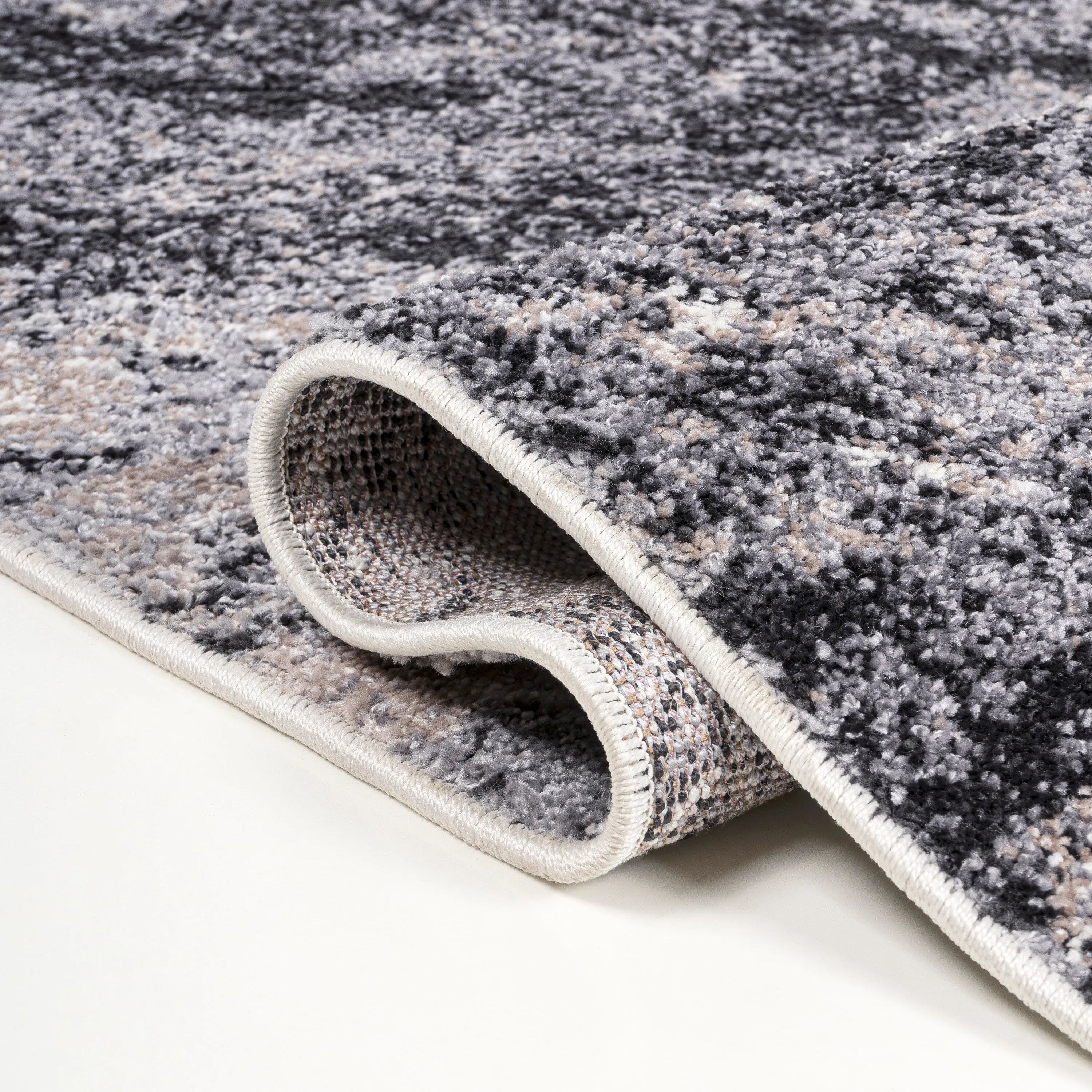 JONATHAN Y Eleni Contemporary Glam Abstract Marble Area Rug