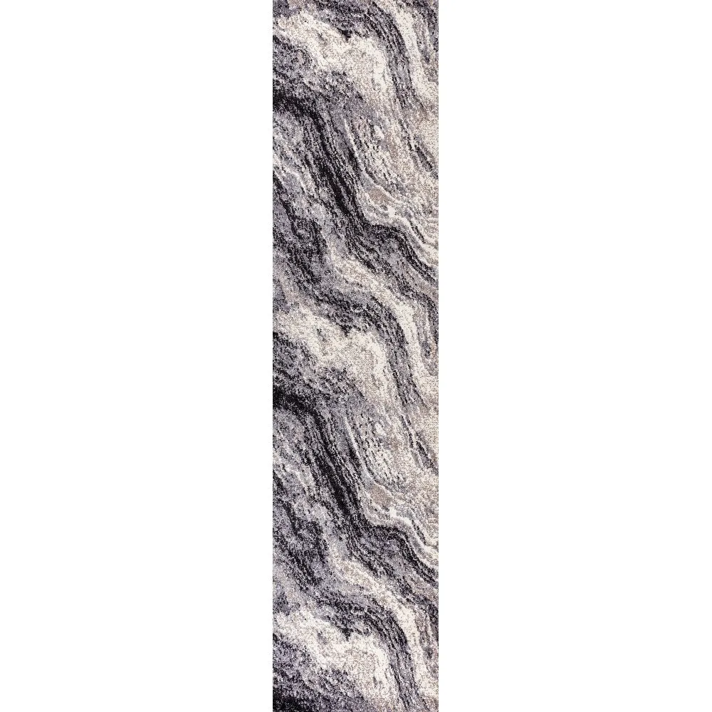 JONATHAN Y Eleni Contemporary Glam Abstract Marble Area Rug