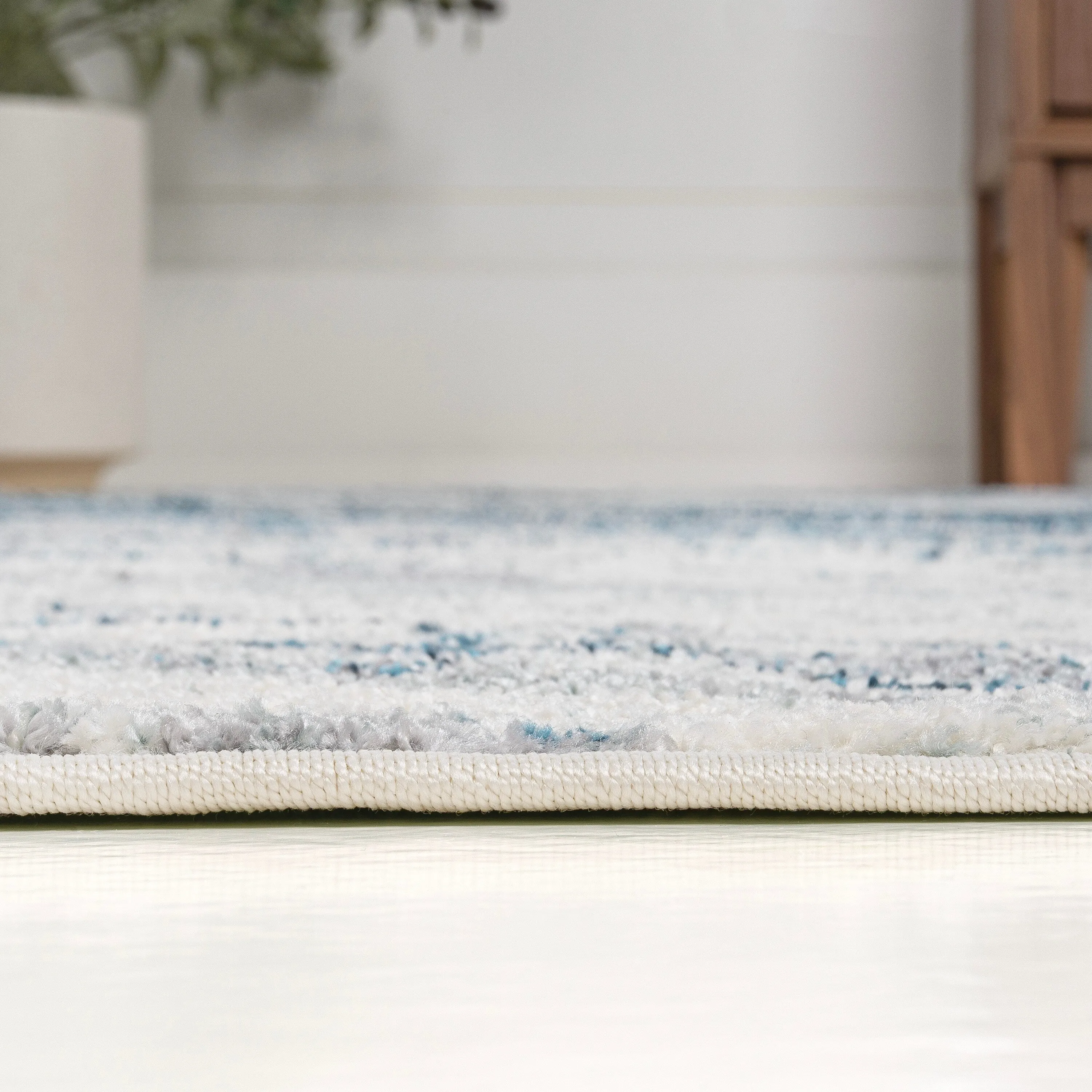JONATHAN Y Eleni Contemporary Glam Abstract Marble Area Rug