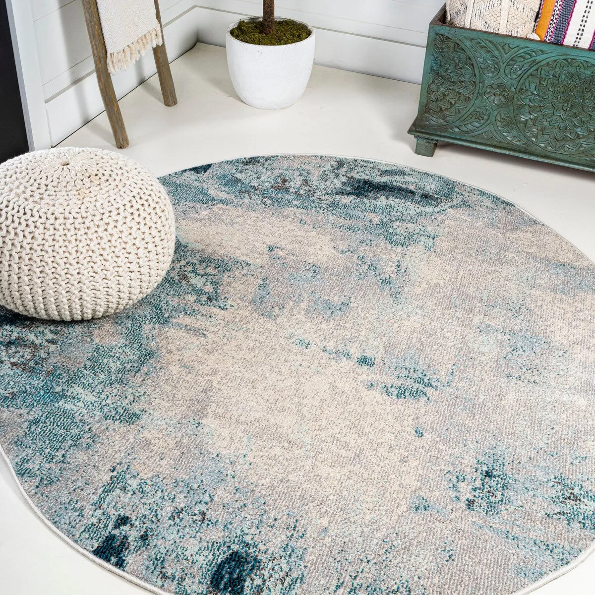 JONATHAN Y Groovy POP Modern Abstract Vintage Area Rug