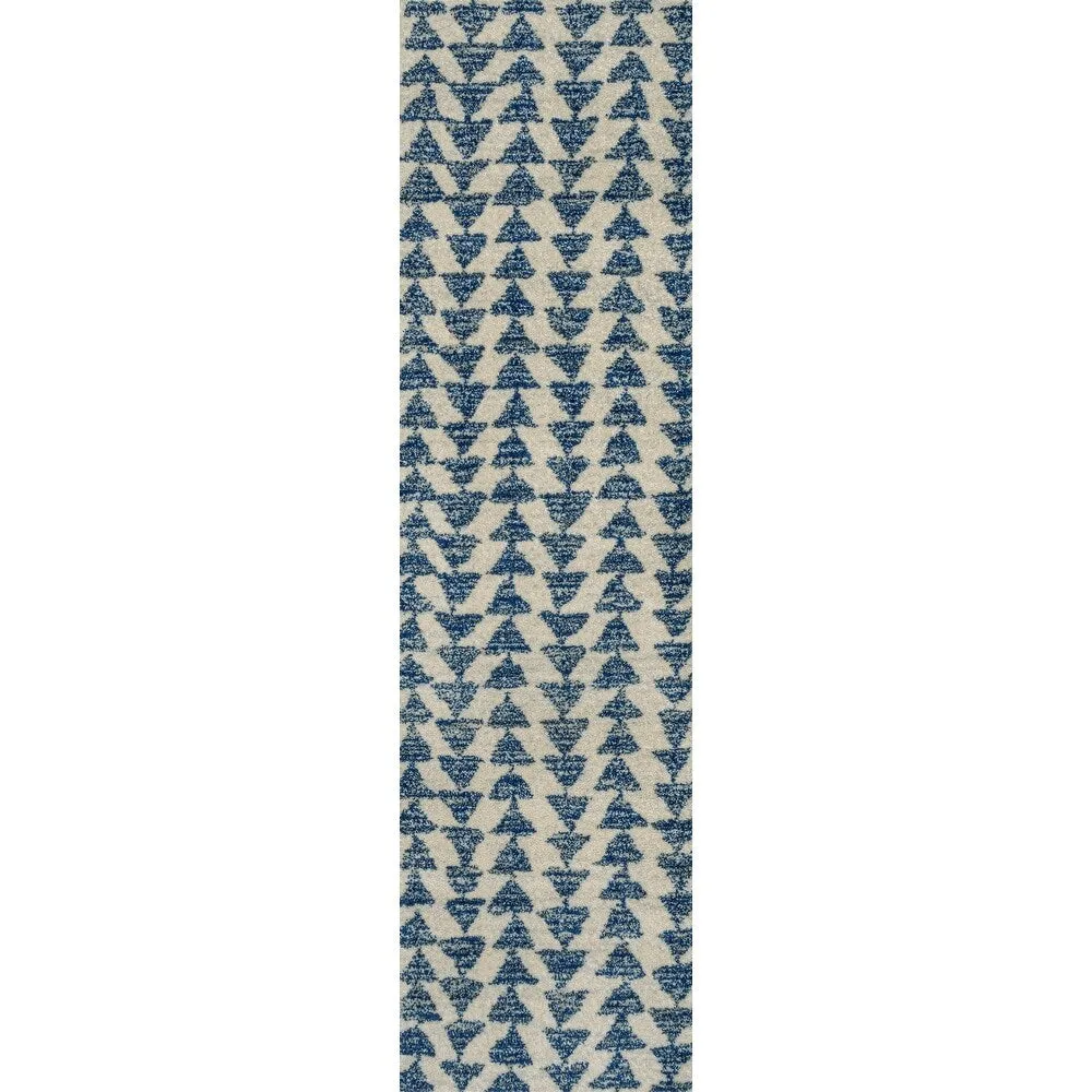 JONATHAN Y Khalil Moroccan Triangle Geometric Area Rug