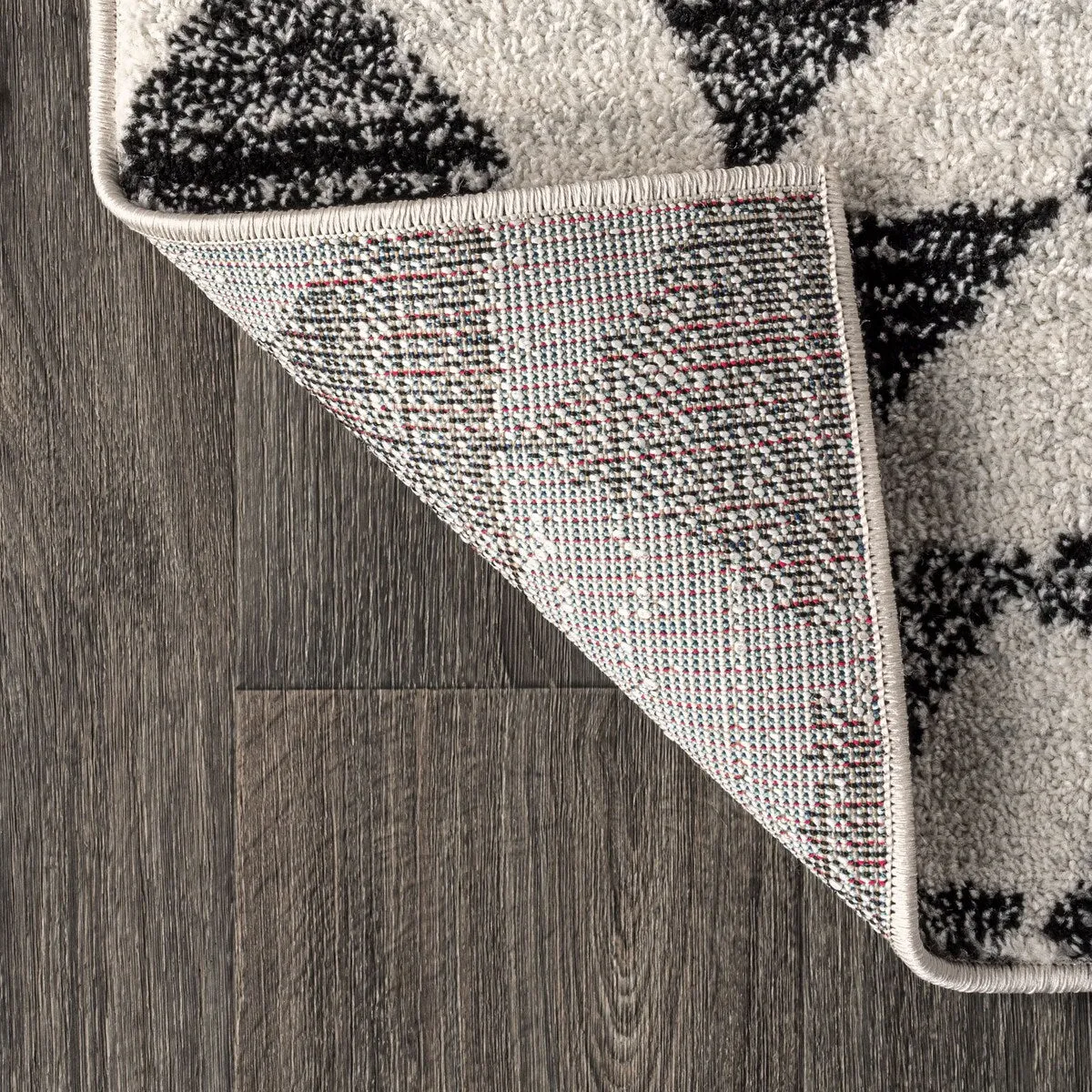 JONATHAN Y Khalil Moroccan Triangle Geometric Area Rug