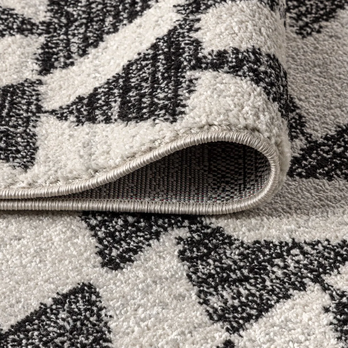 JONATHAN Y Khalil Moroccan Triangle Geometric Area Rug