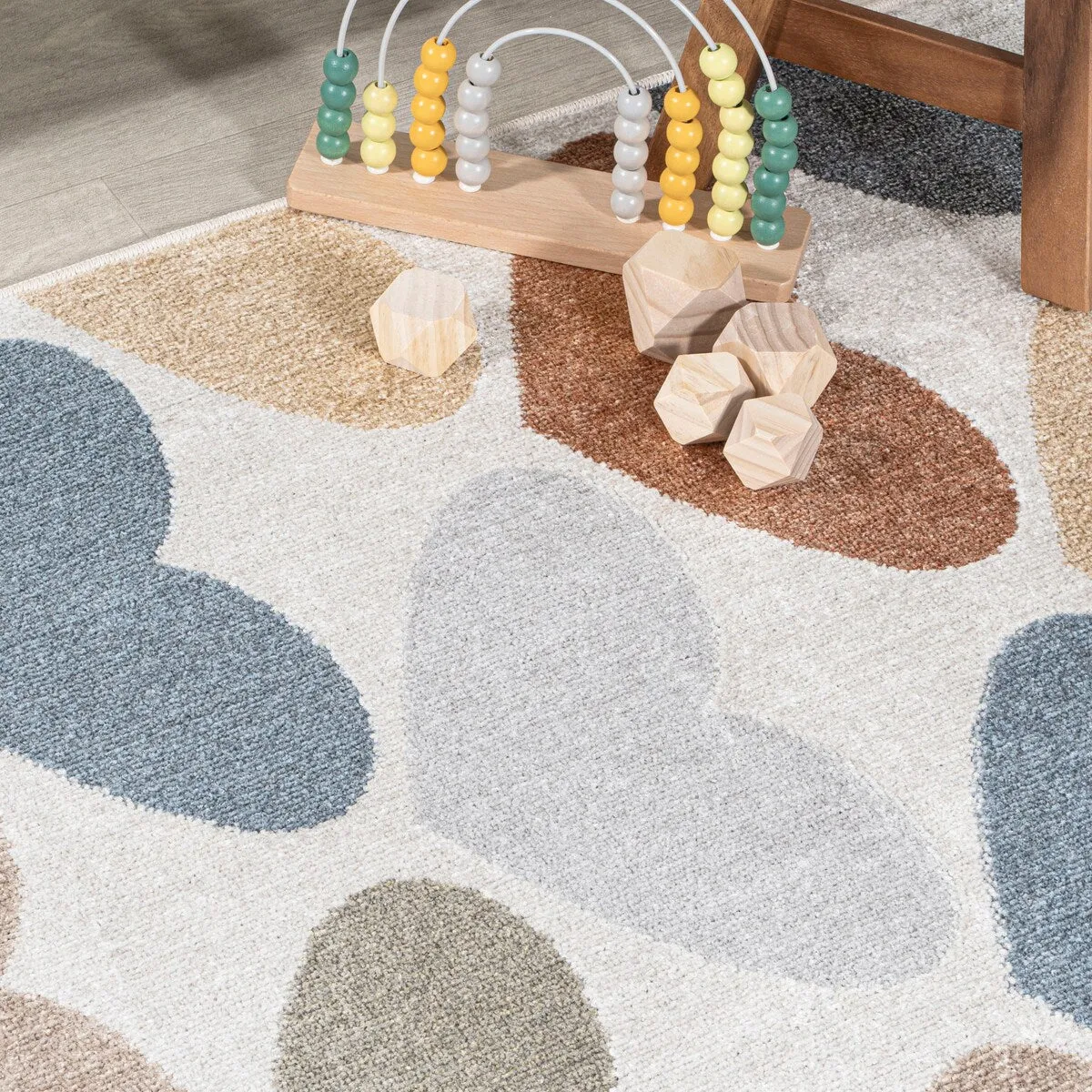 JONATHAN Y Minha Geometric Striped Area Rug