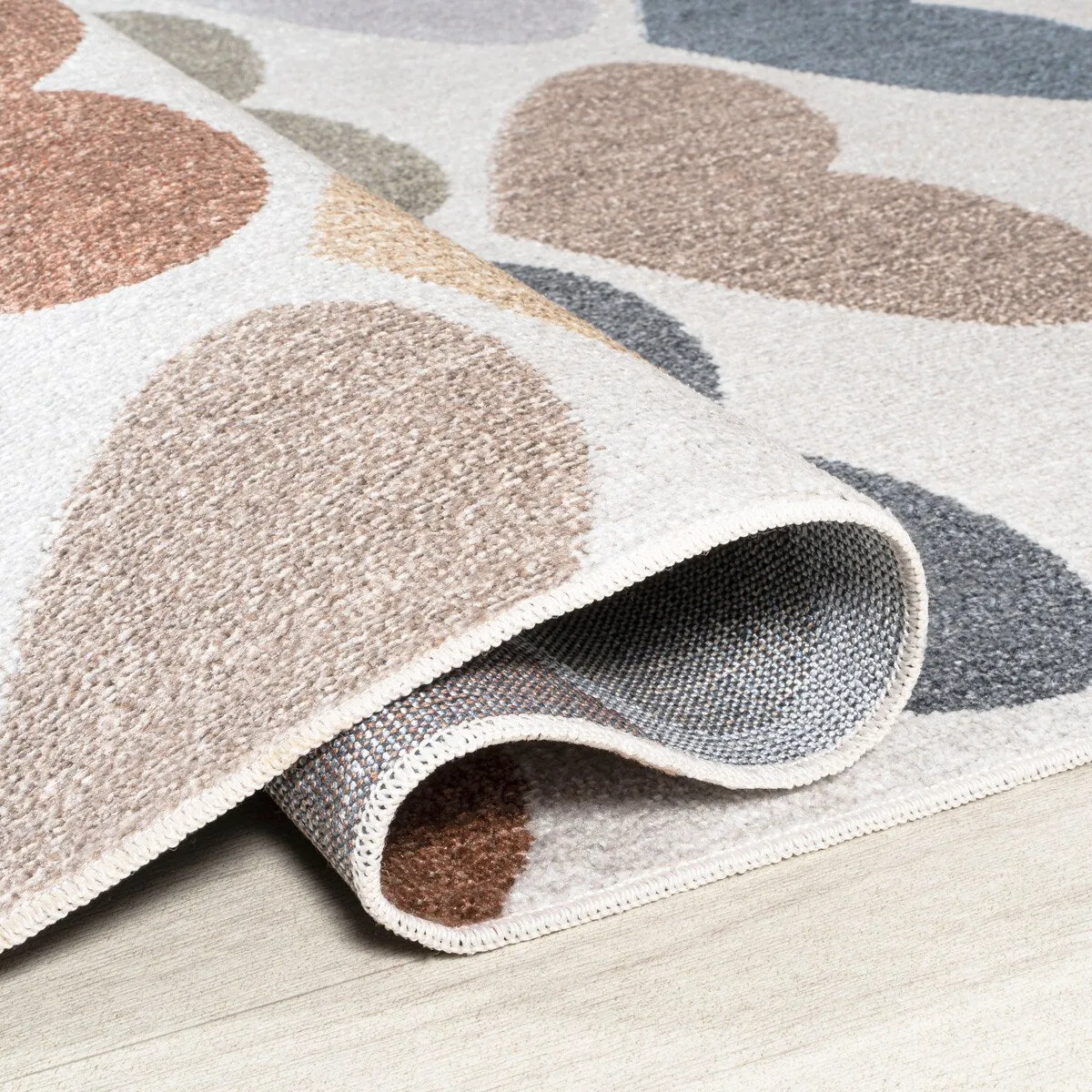 JONATHAN Y Minha Geometric Striped Area Rug