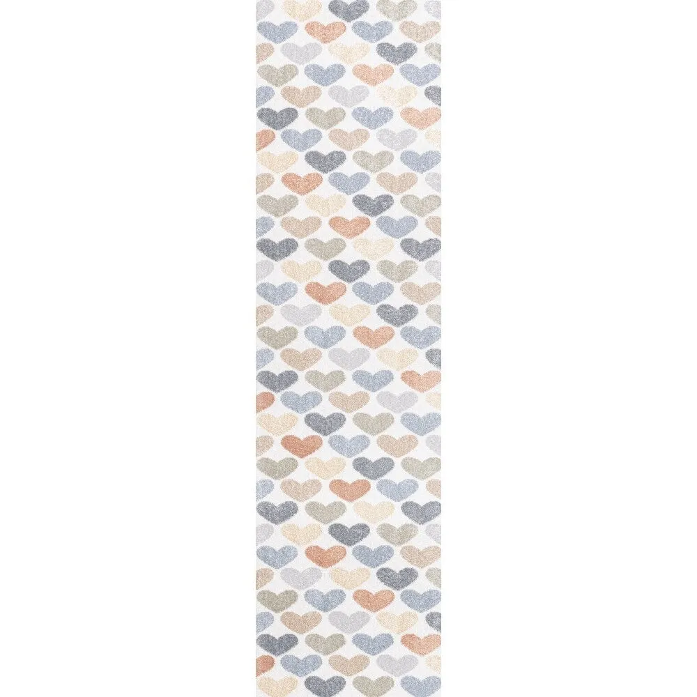 JONATHAN Y Minha Geometric Striped Area Rug