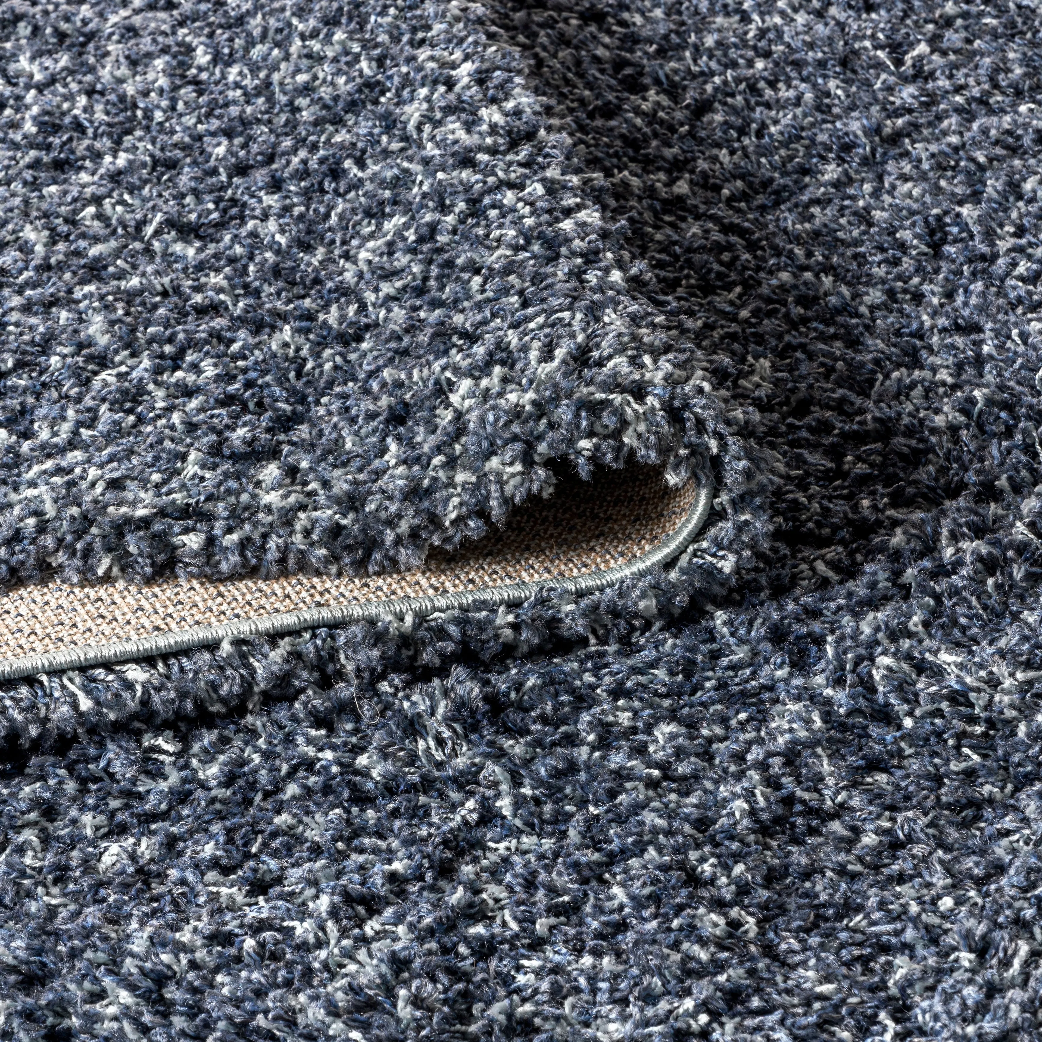 JONATHAN Y Modern Shag Plush Tassel Area Rug