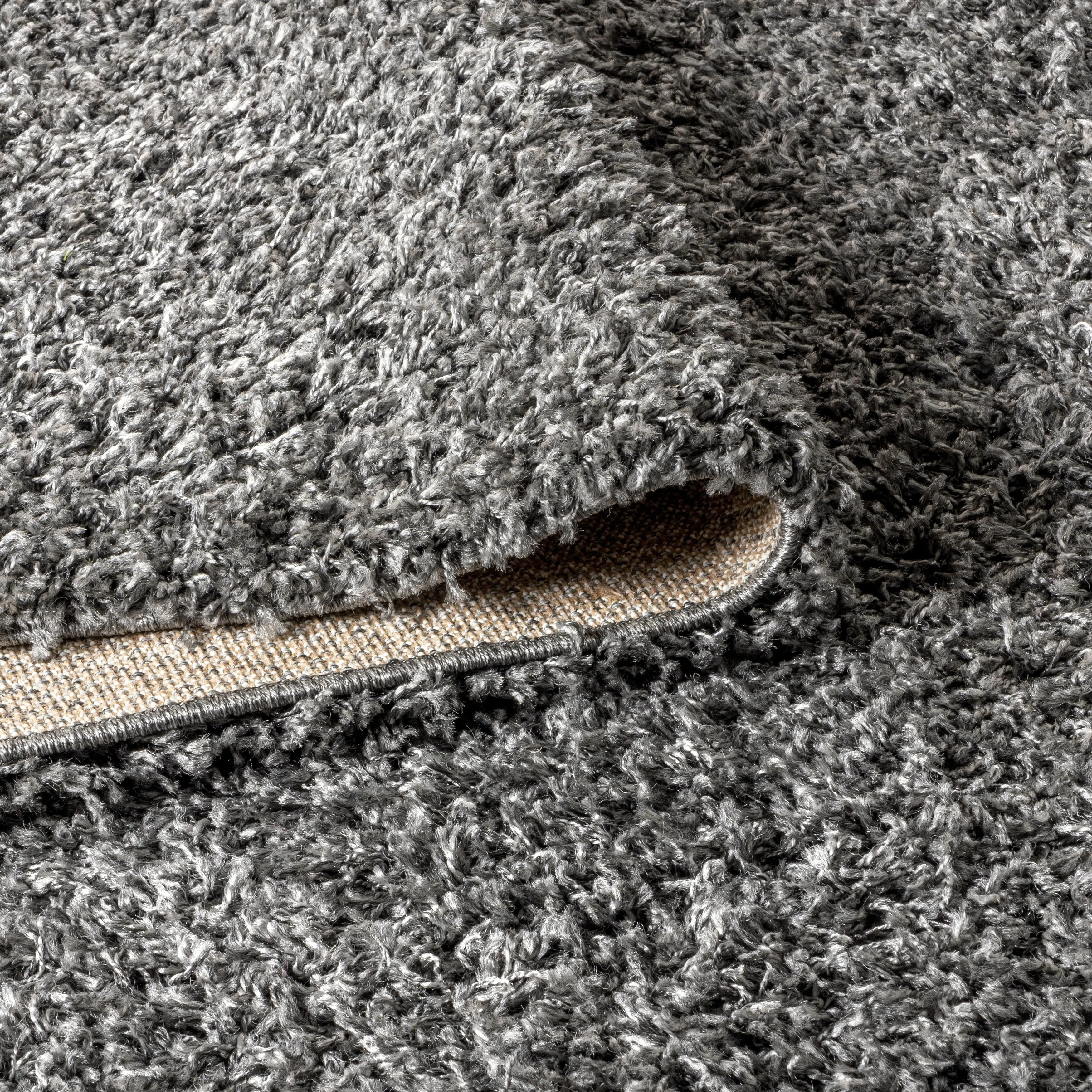 JONATHAN Y Modern Shag Plush Tassel Area Rug