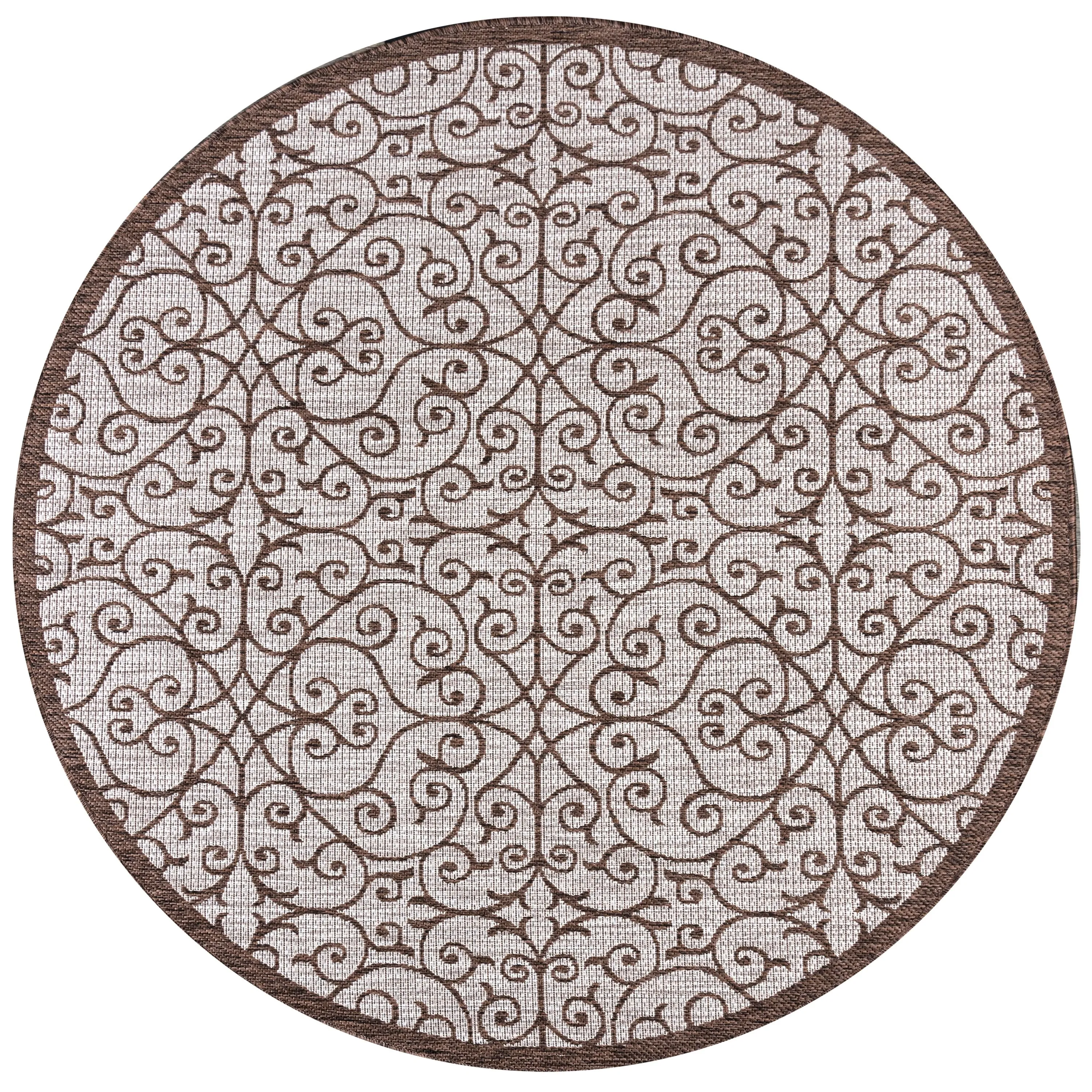 JONATHAN Y Ourika Textured Weave Indoor/Outdoor Area Rug