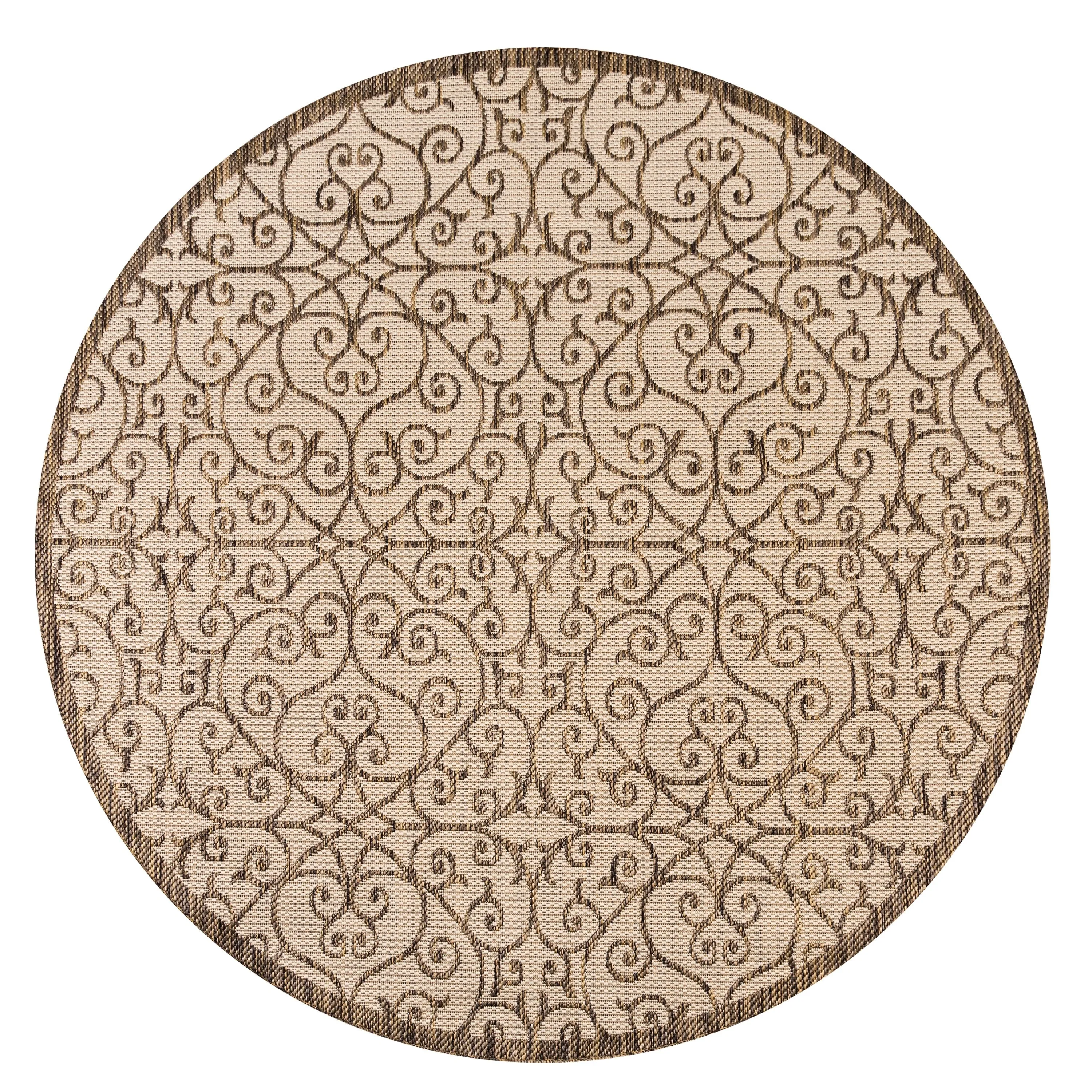 JONATHAN Y Ourika Textured Weave Indoor/Outdoor Area Rug