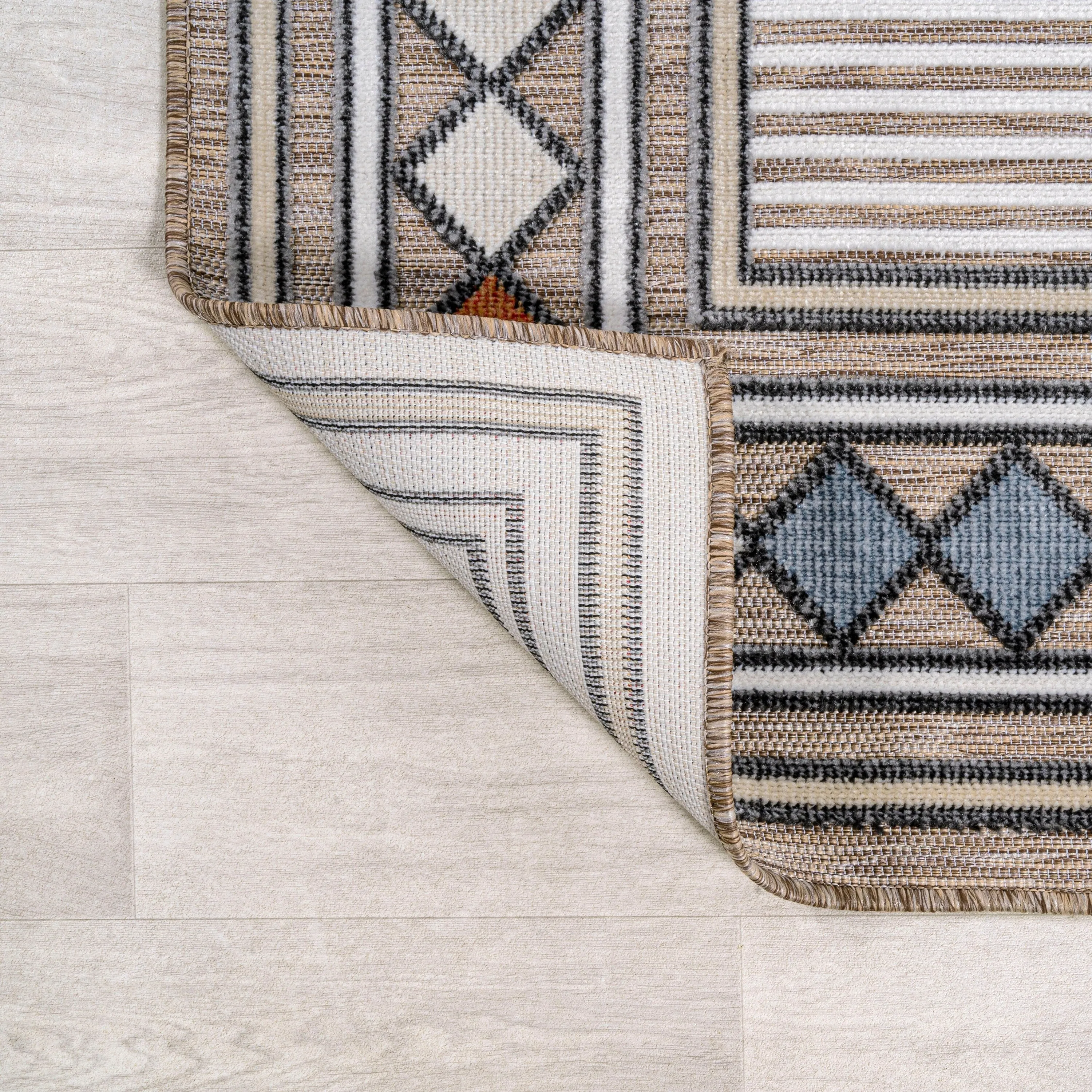 JONATHAN Y Star Abstract Swirl Area Rug