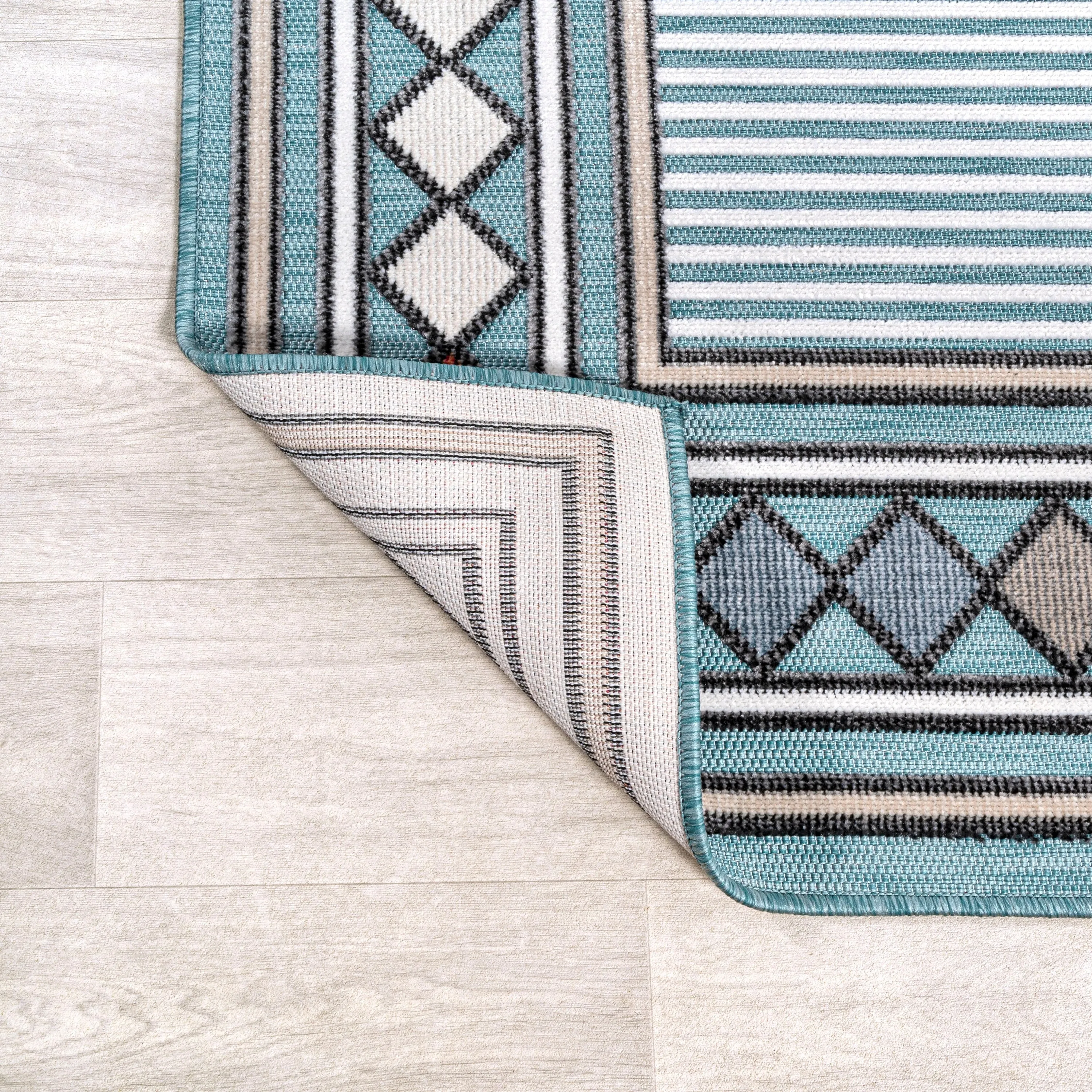 JONATHAN Y Star Abstract Swirl Area Rug