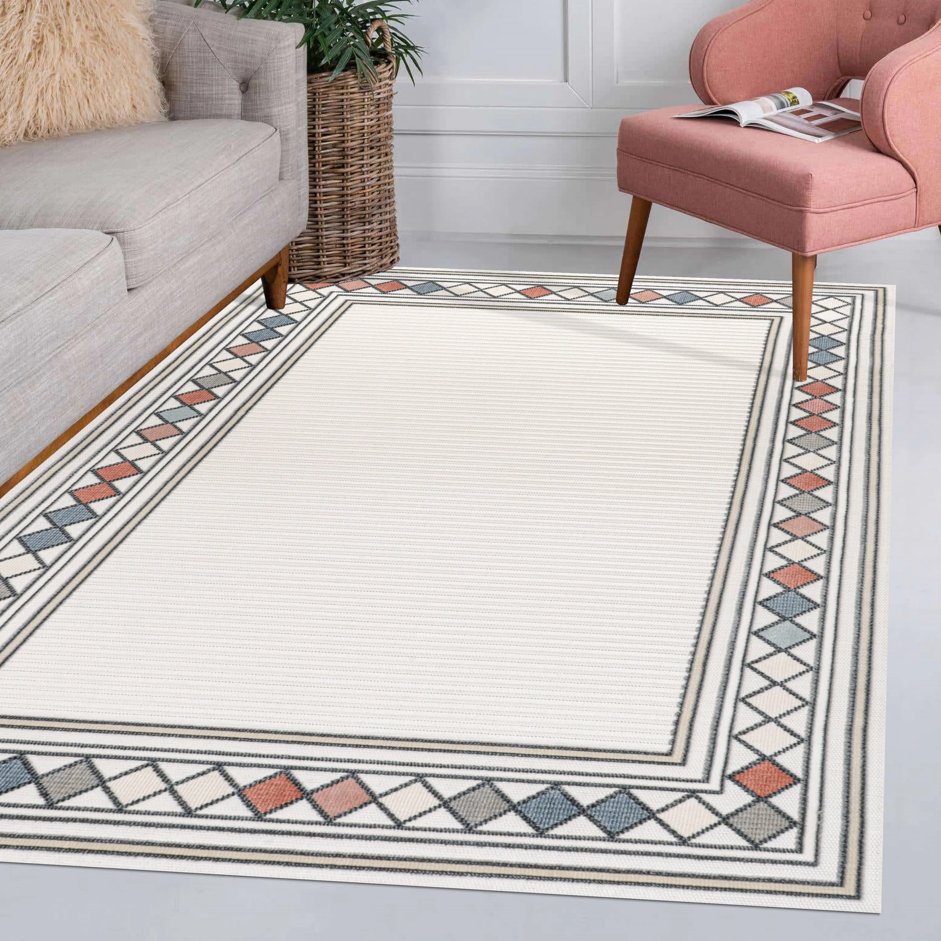 JONATHAN Y Star Abstract Swirl Area Rug
