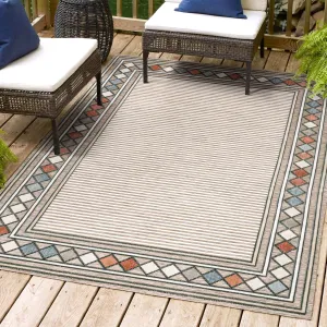 JONATHAN Y Star Abstract Swirl Area Rug
