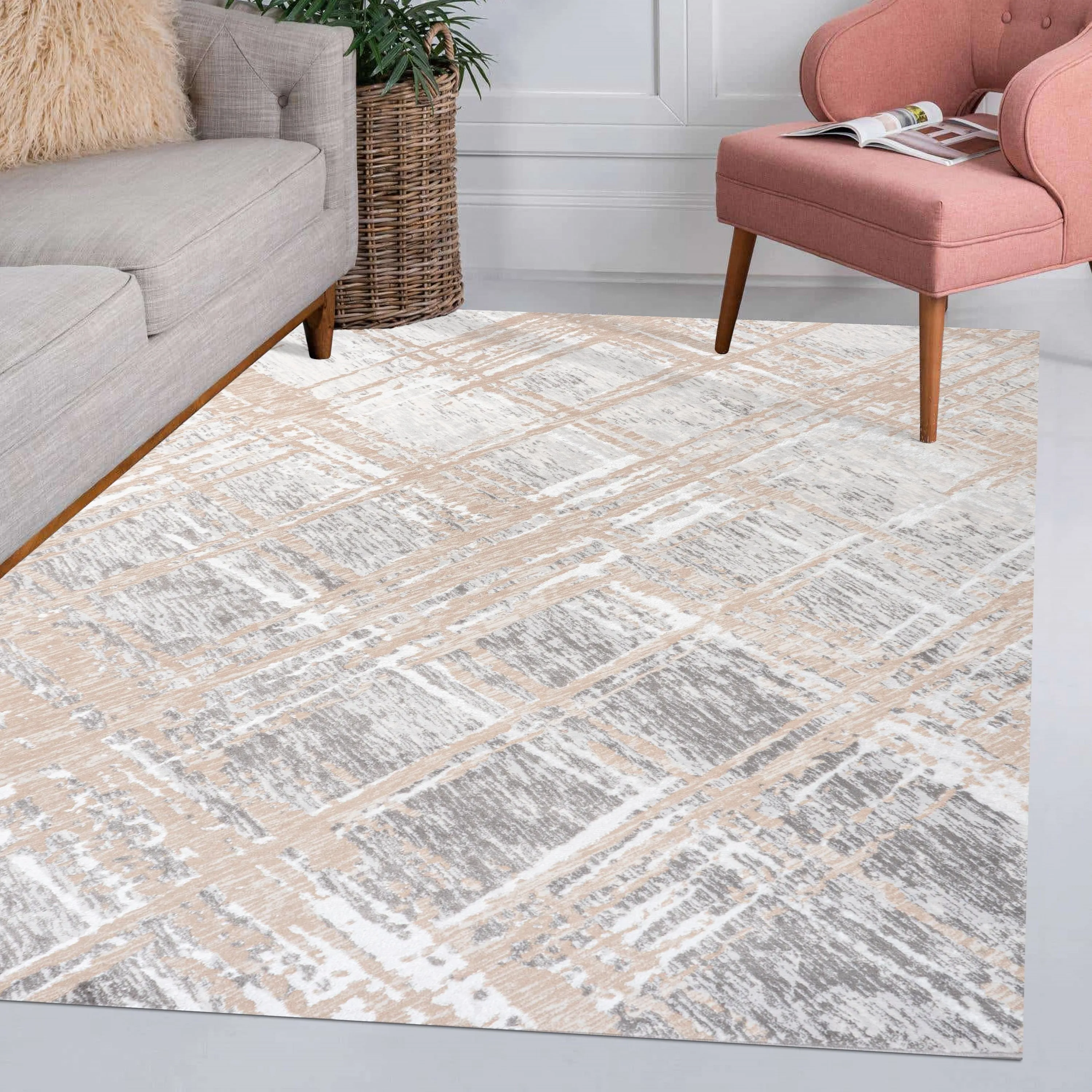 JONATHAN Y Tidal Modern Abstract Area Rug