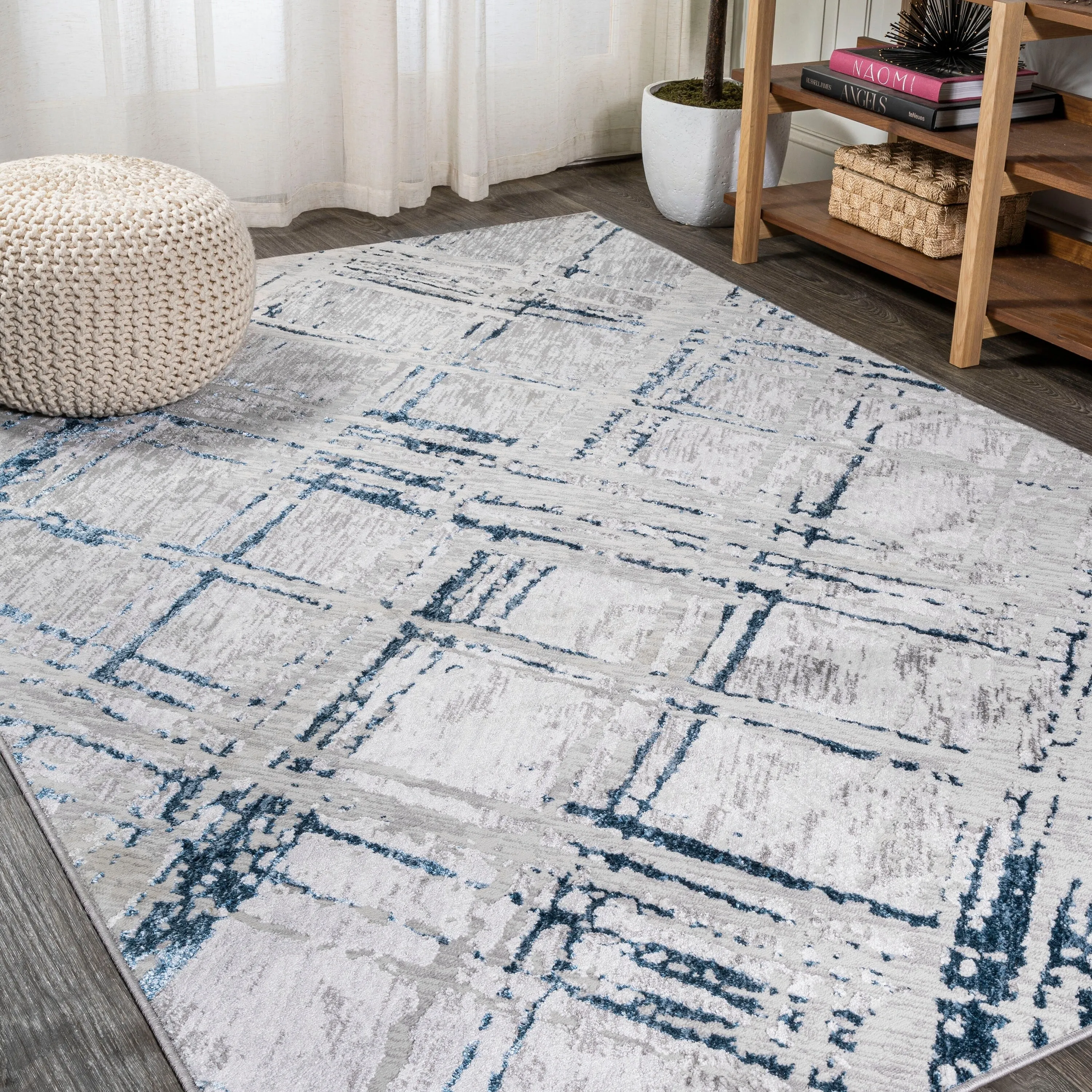 JONATHAN Y Tidal Modern Abstract Area Rug