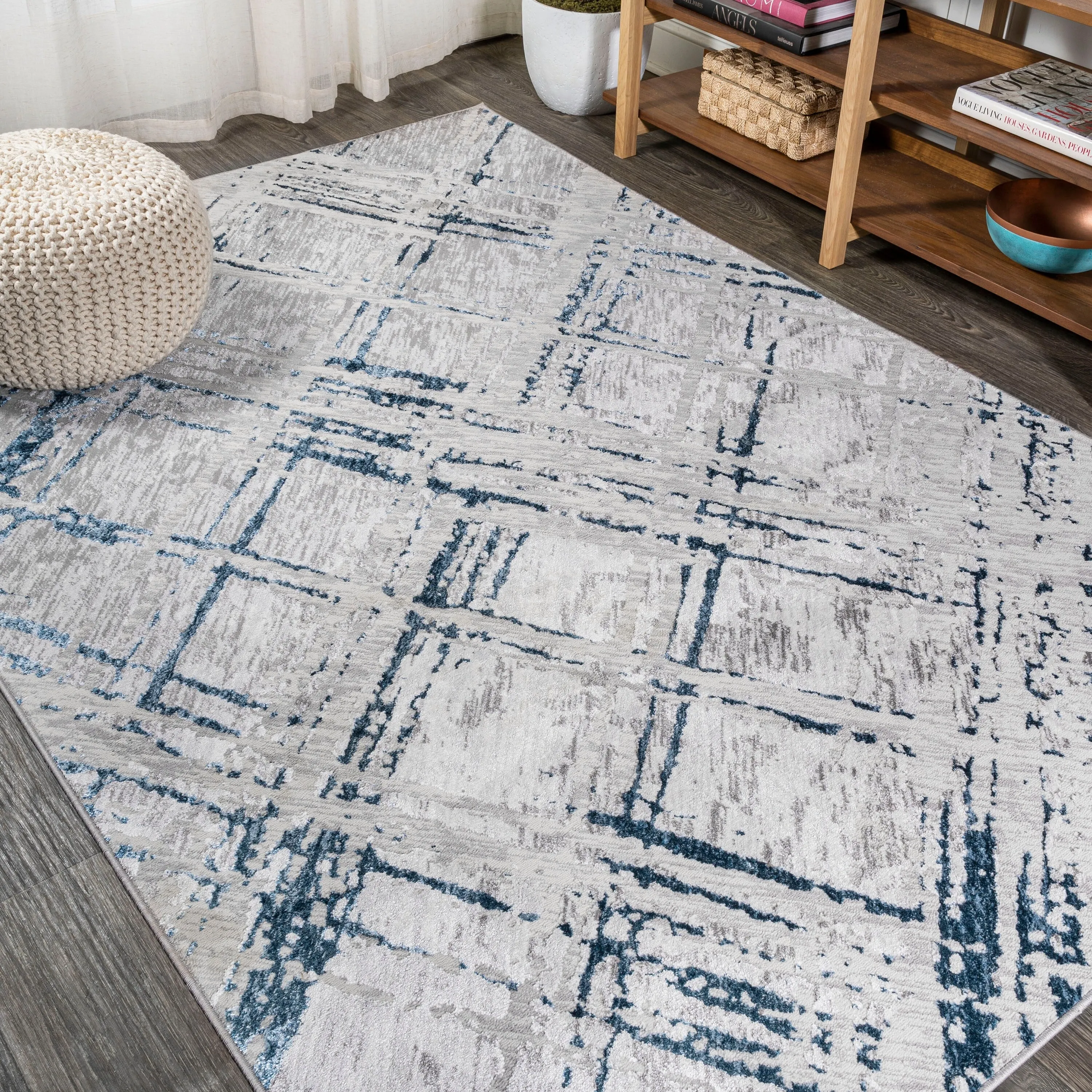 JONATHAN Y Tidal Modern Abstract Area Rug