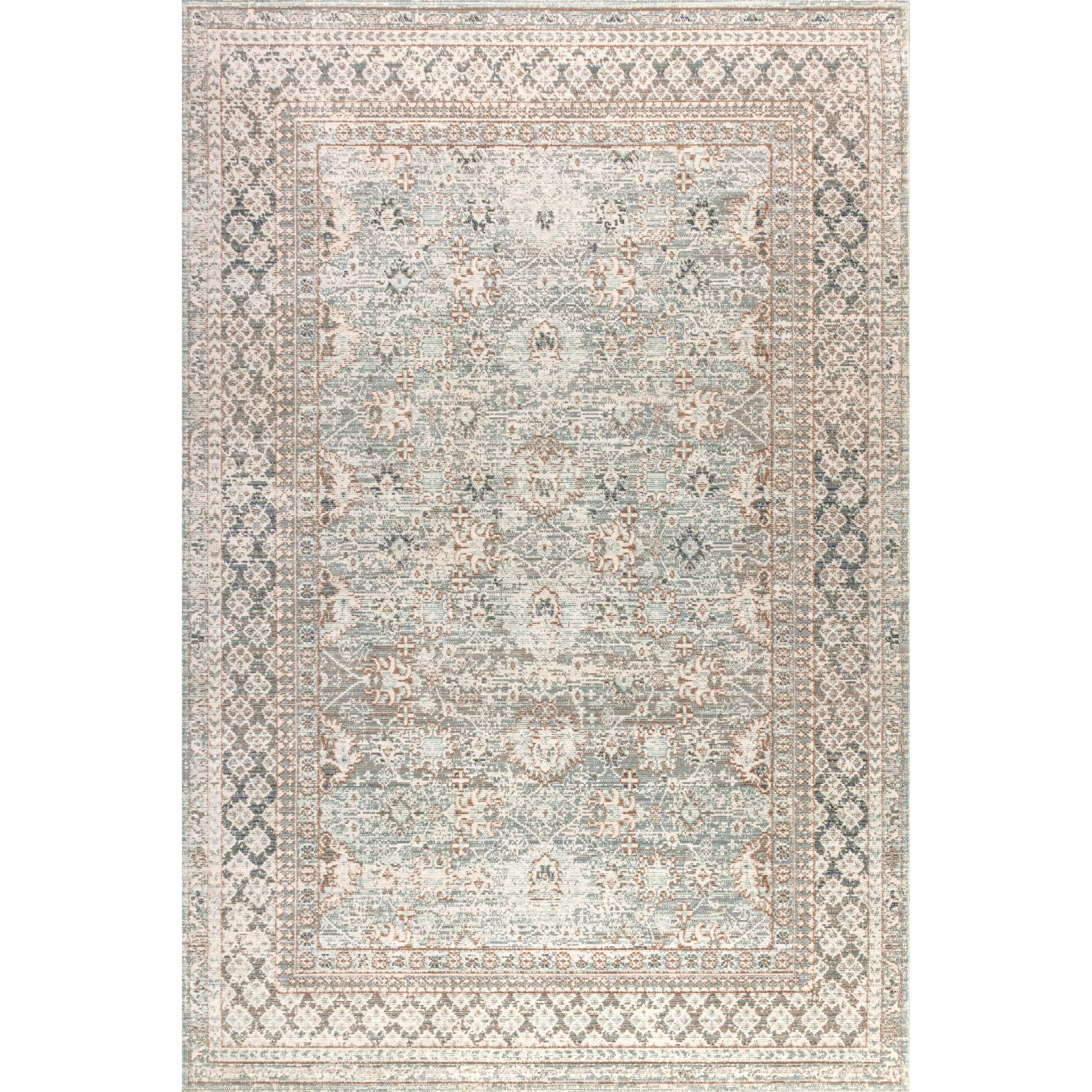 JONATHAN Y Xlendi English Country Argyle Area Rug