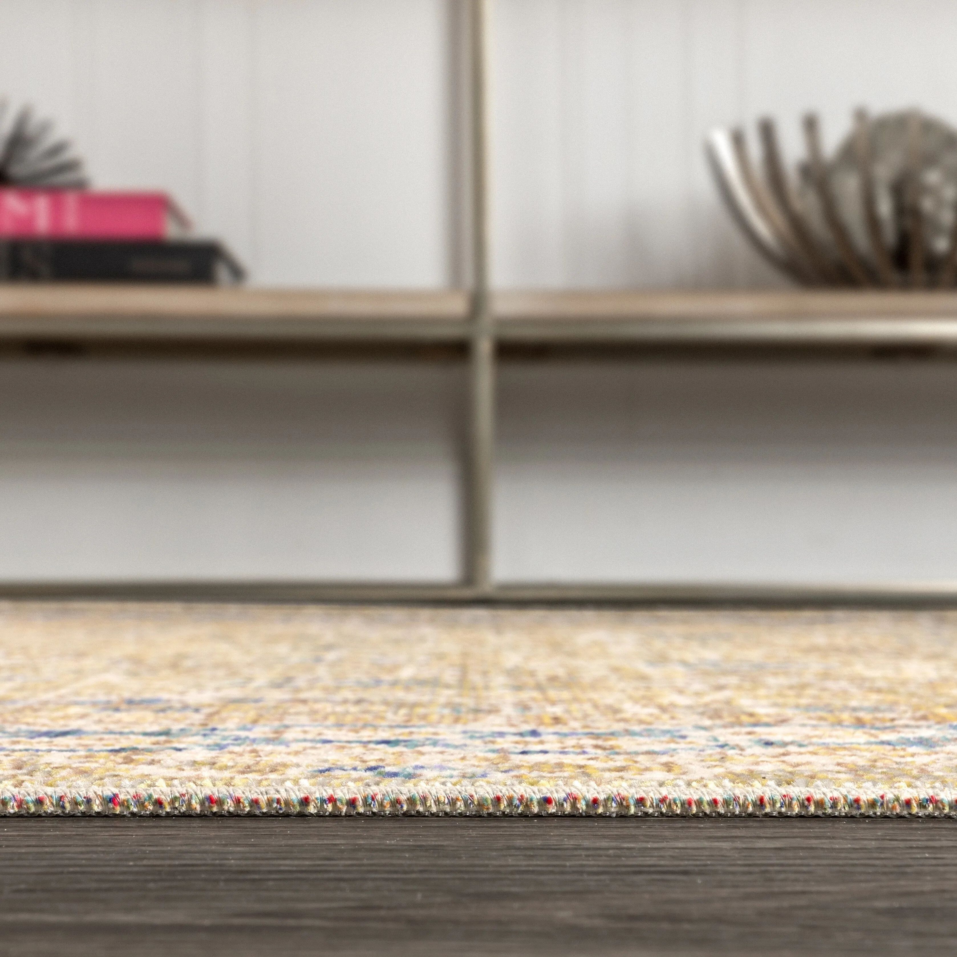 JONATHAN Y Xlendi English Country Argyle Area Rug