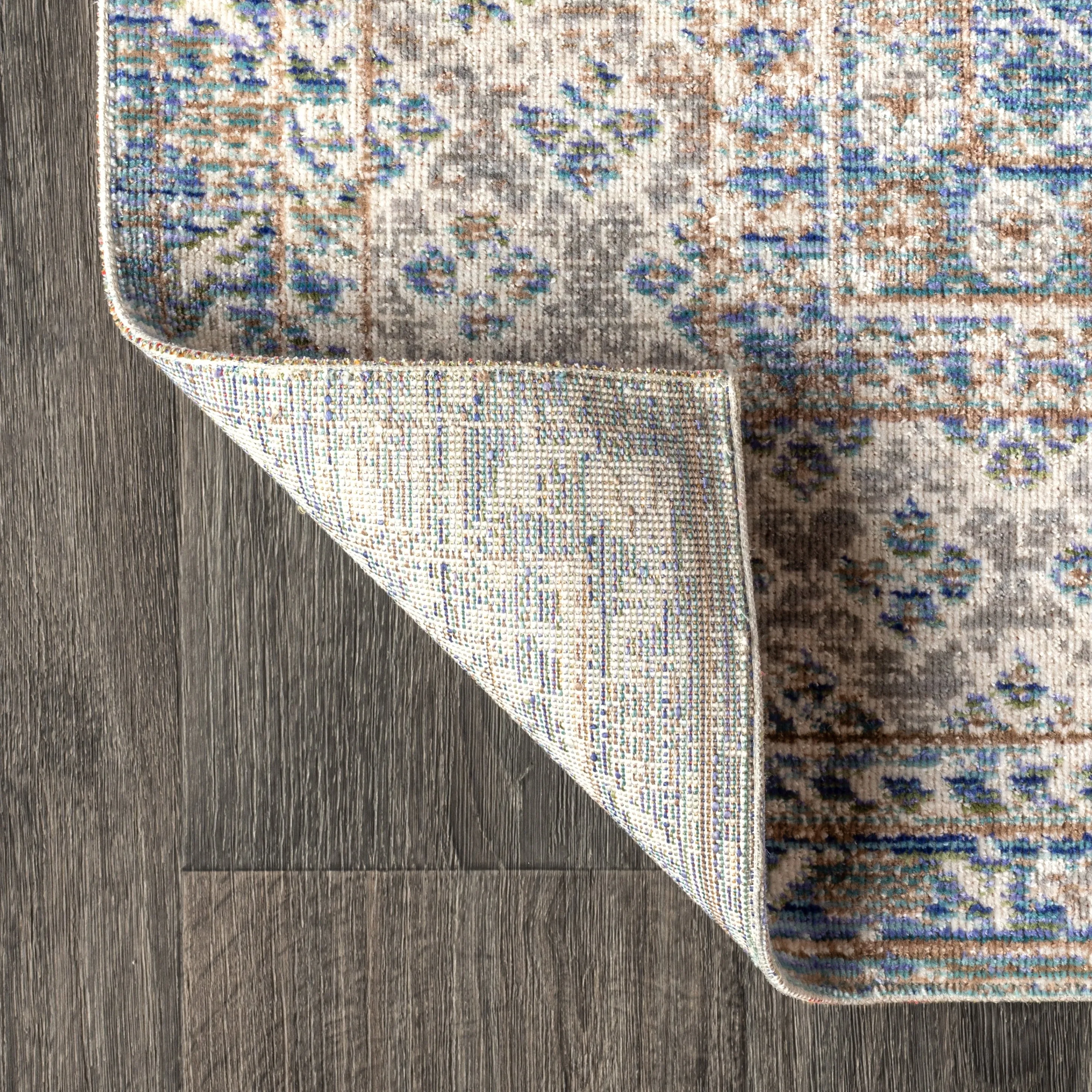 JONATHAN Y Xlendi English Country Argyle Area Rug