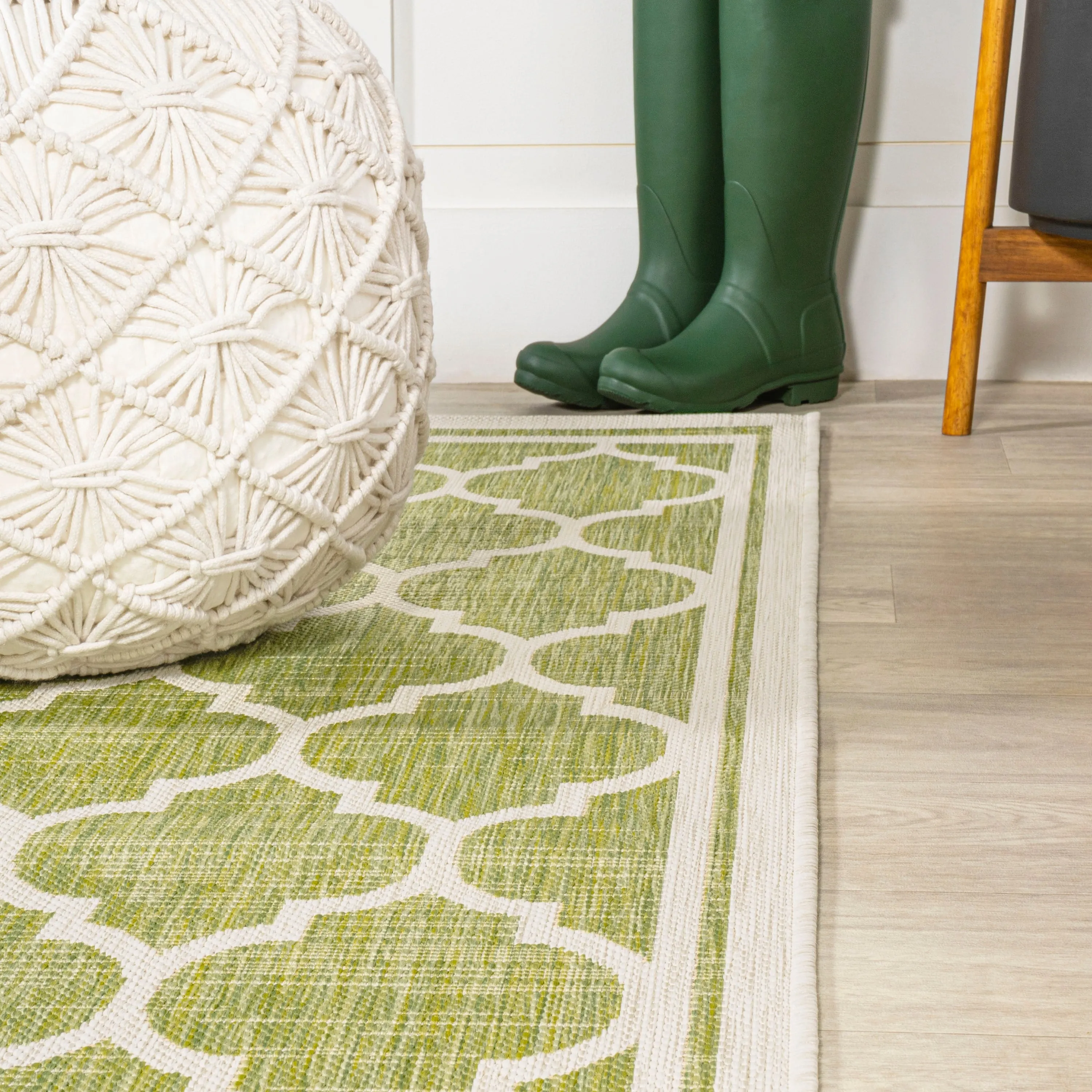 JONATHAN Y Zinnia Textured Weave Indoor/Outdoor Area Rug