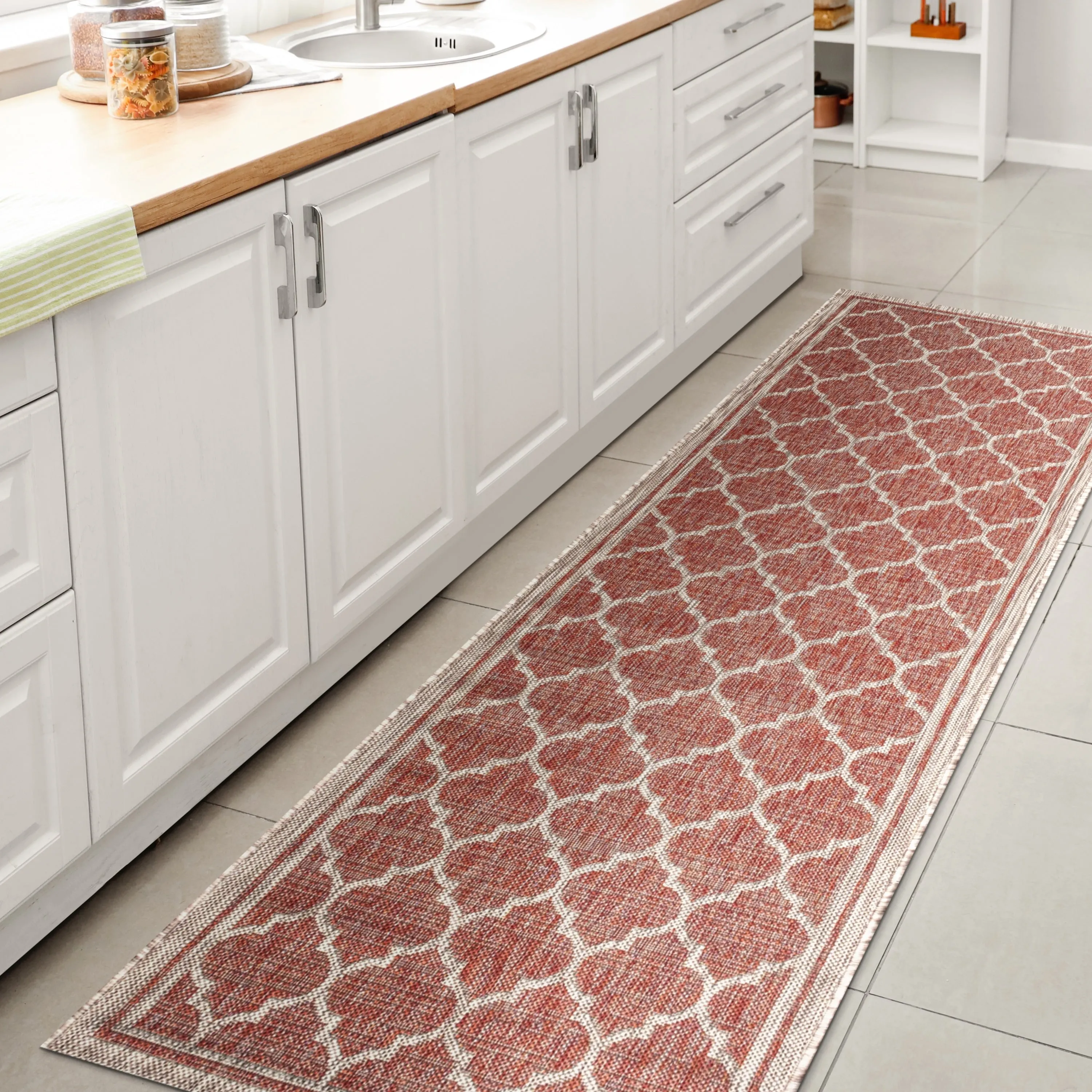 JONATHAN Y Zinnia Textured Weave Indoor/Outdoor Area Rug