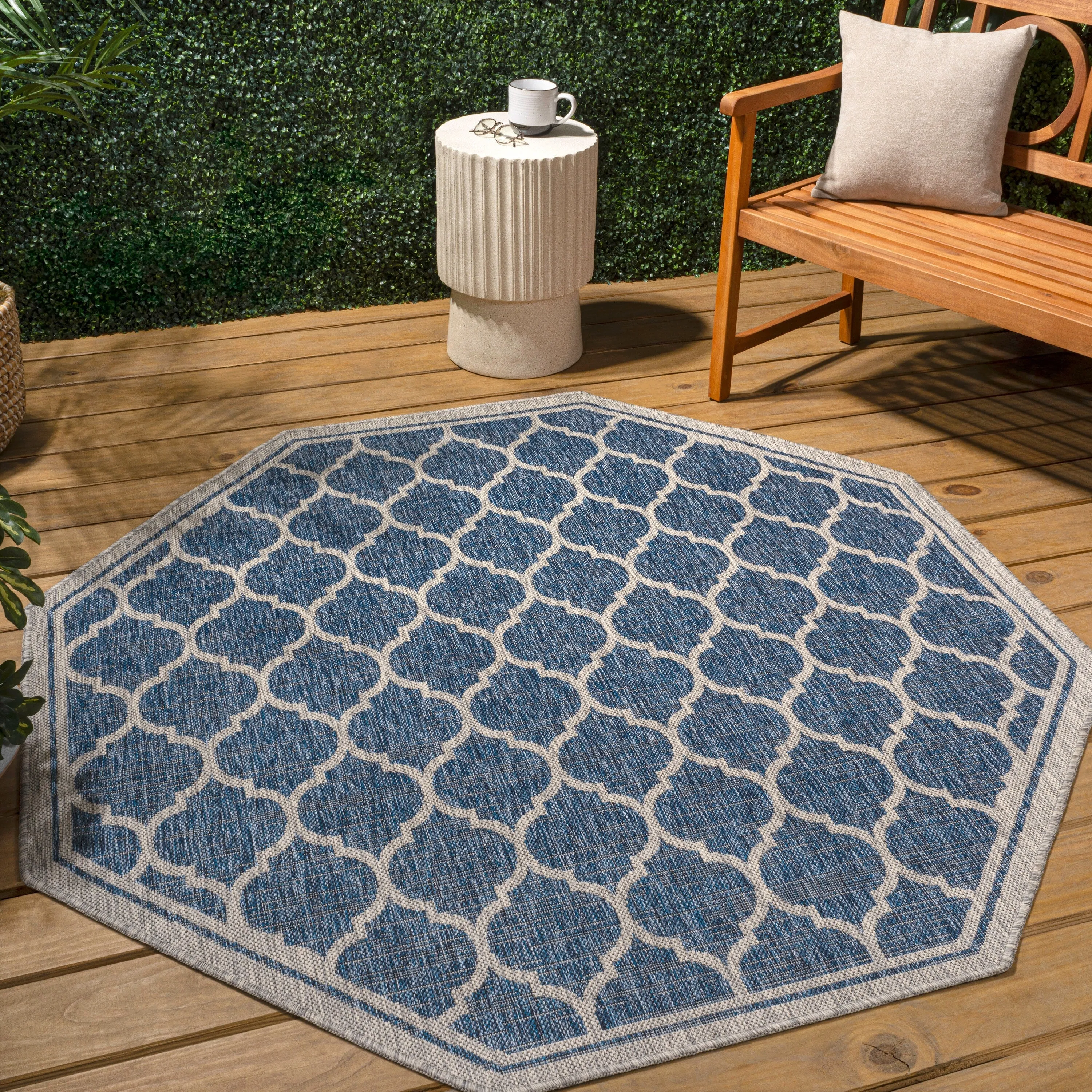JONATHAN Y Zinnia Textured Weave Indoor/Outdoor Area Rug