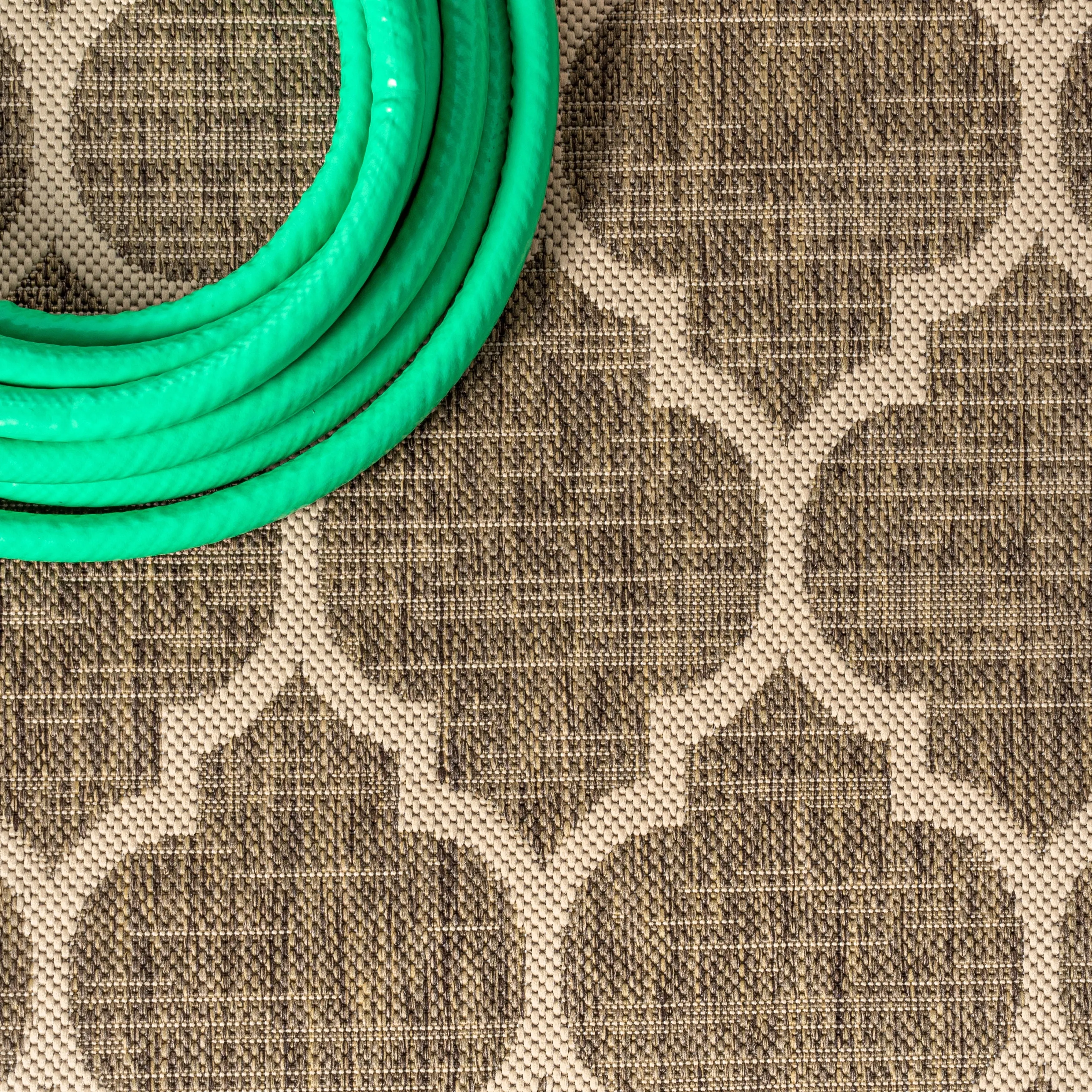 JONATHAN Y Zinnia Textured Weave Indoor/Outdoor Area Rug