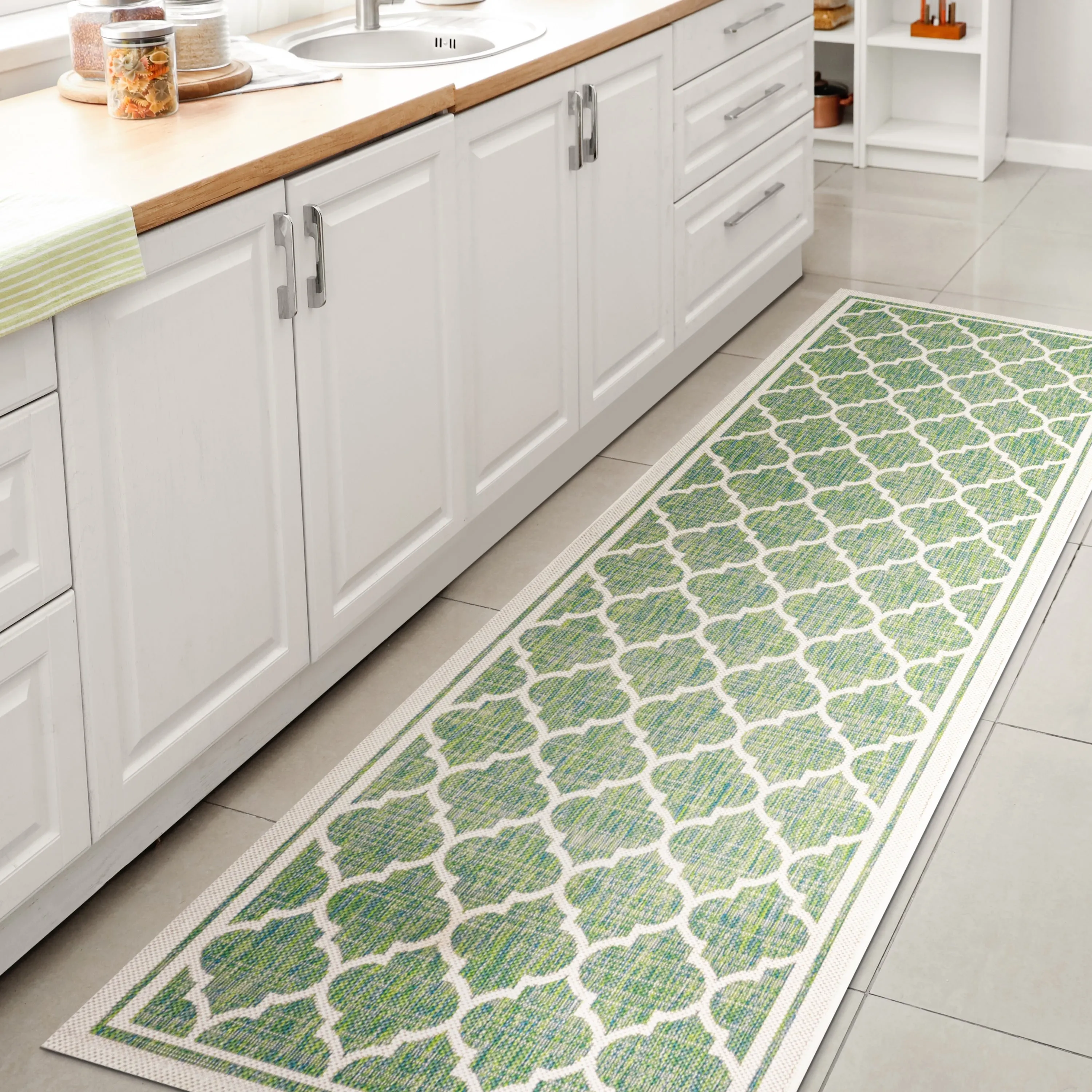 JONATHAN Y Zinnia Textured Weave Indoor/Outdoor Area Rug